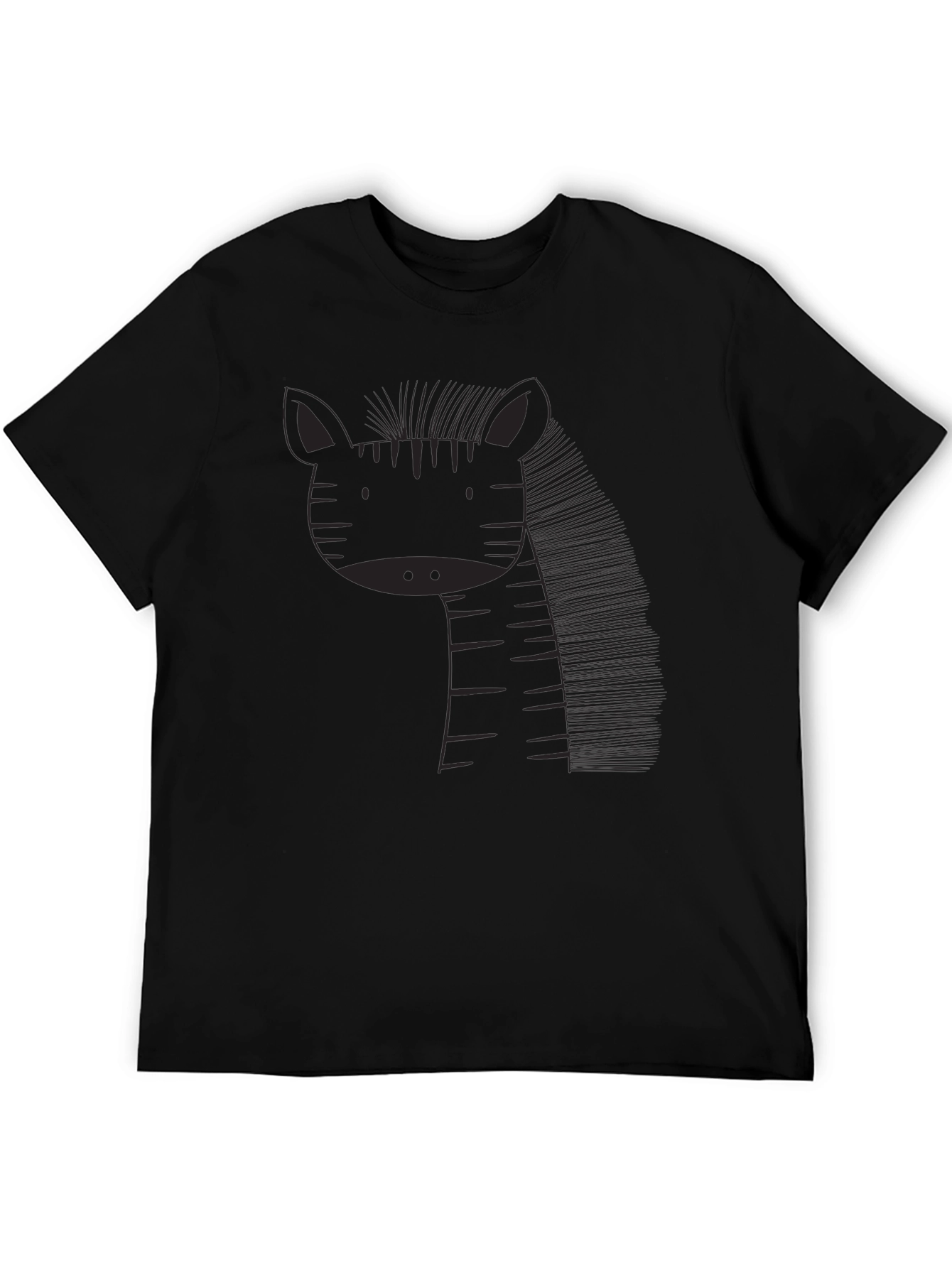 Zebra Graphic T-Shirt - Casual Style