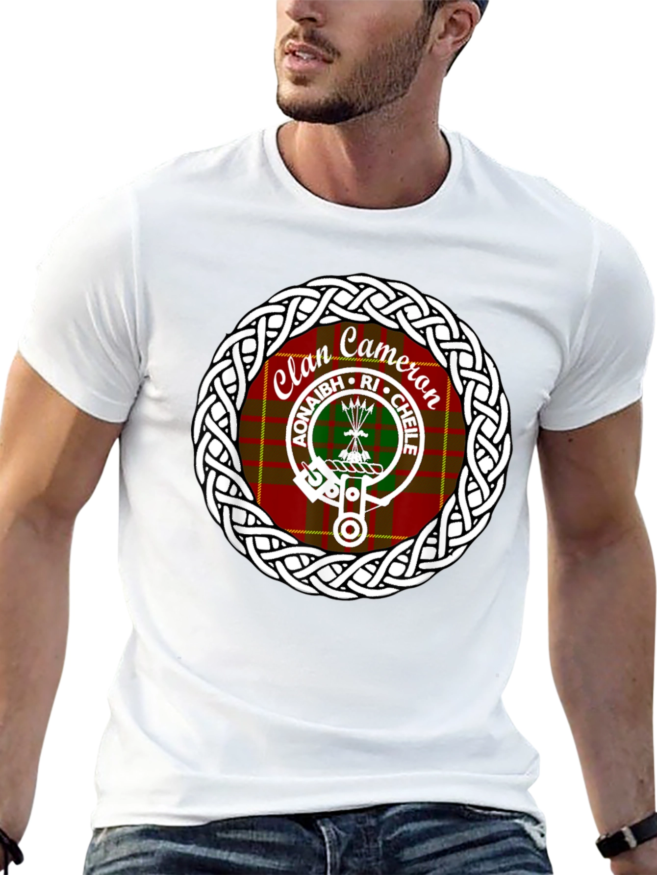 Clan Cameron Tartan T-Shirt