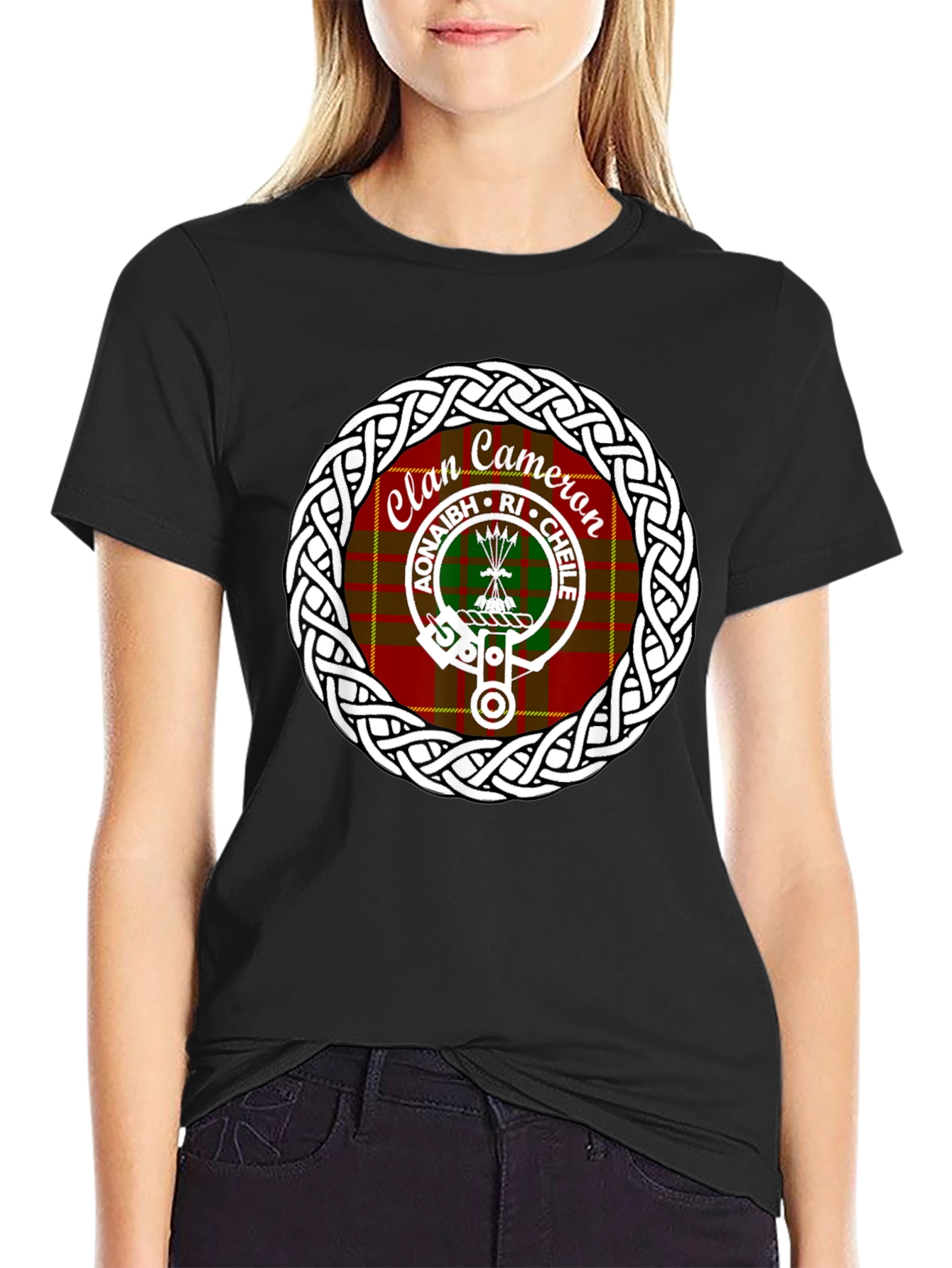 Clan Cameron Tartan T-Shirt