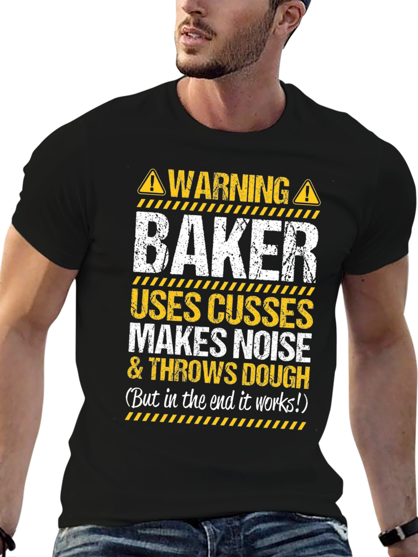 Warning Baker Humor T-Shirt