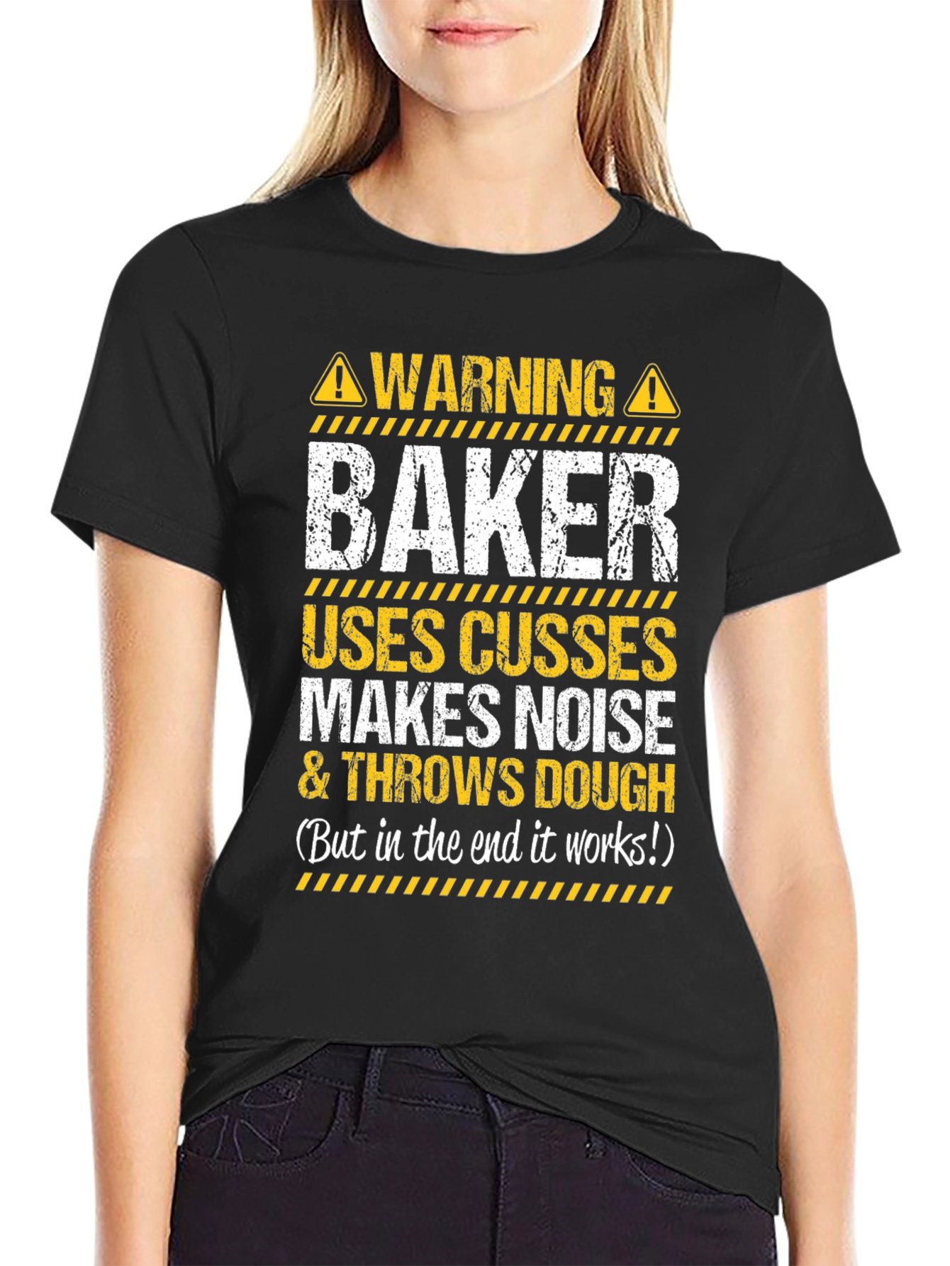 Warning Baker Humor T-Shirt