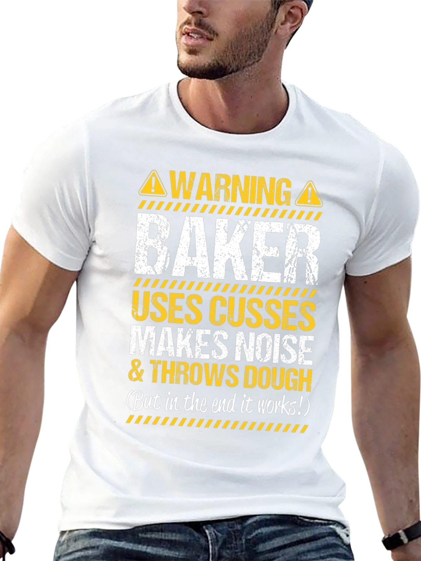 Warning Baker Humor T-Shirt