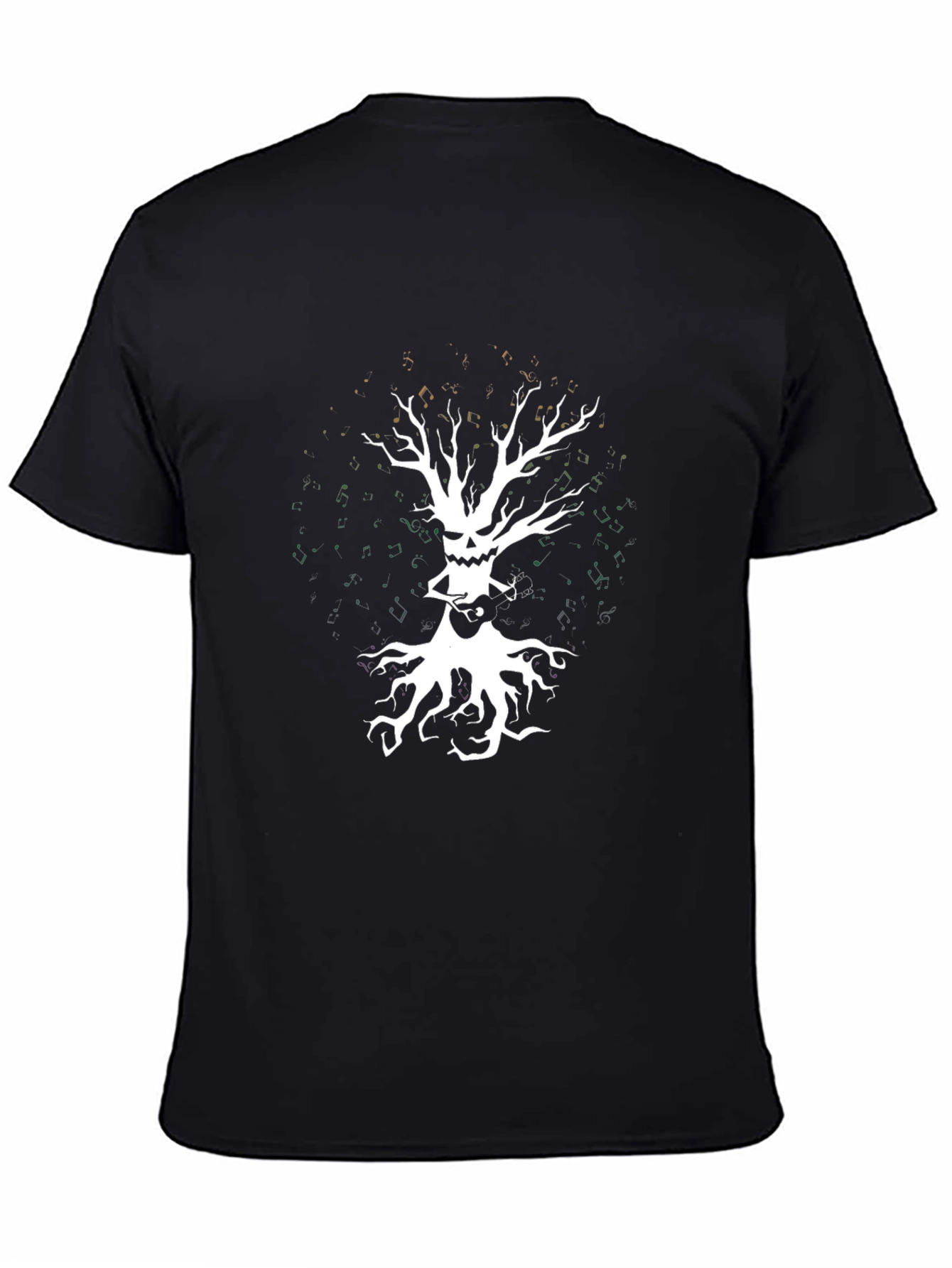 Spooky Tree Graphic Tee - Halloween Style