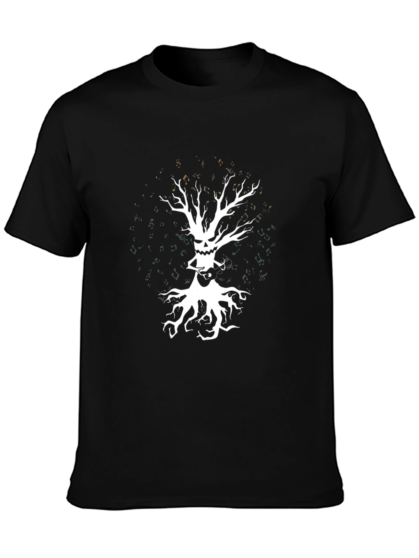 Spooky Tree Graphic Tee - Halloween Style
