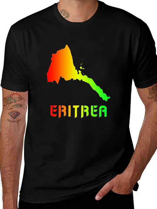 Eritrea Map T-Shirt - Country Pride Tee