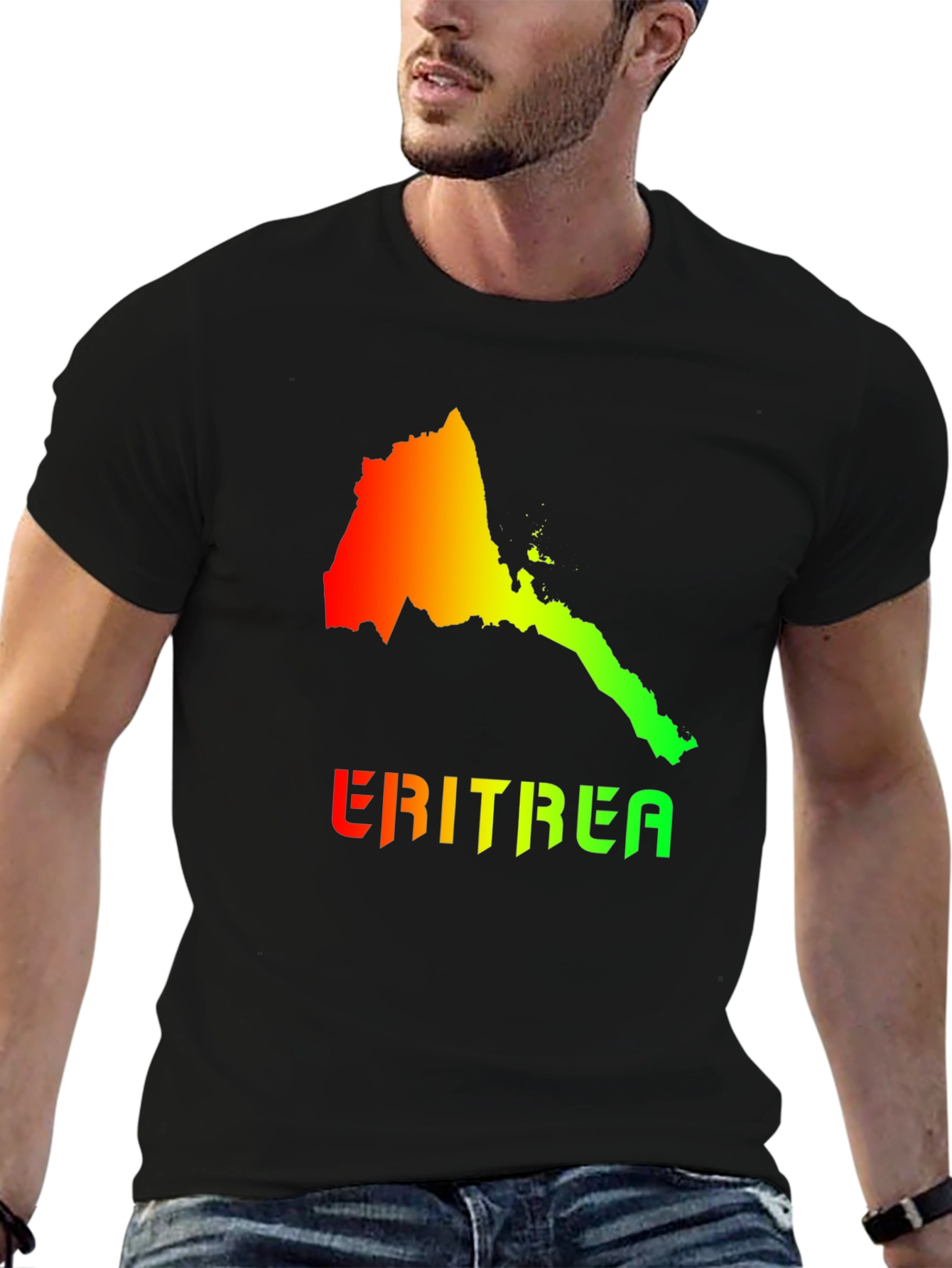 Eritrea Map T-Shirt - Country Pride Tee