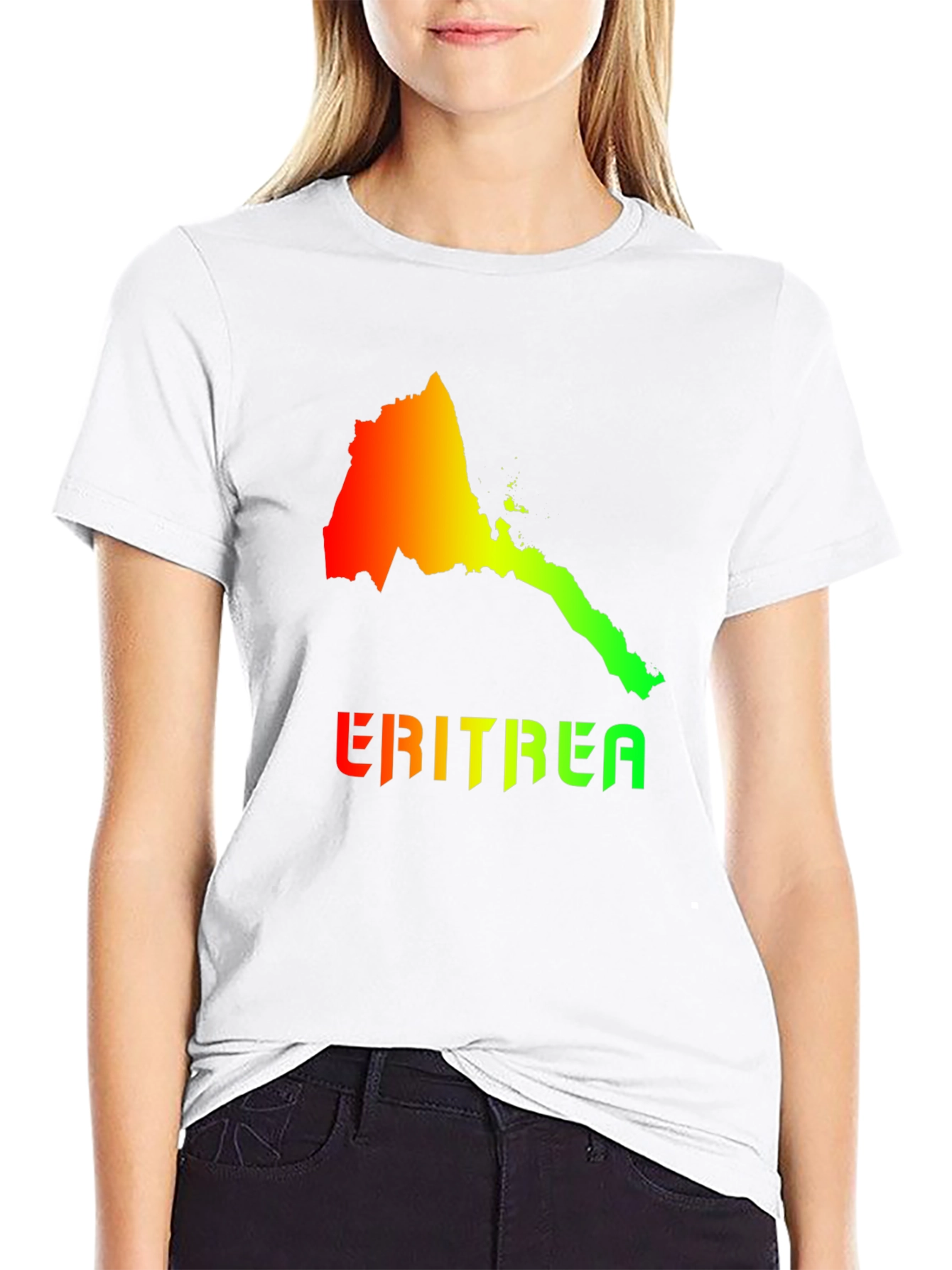 Eritrea Map T-Shirt - Country Pride Tee