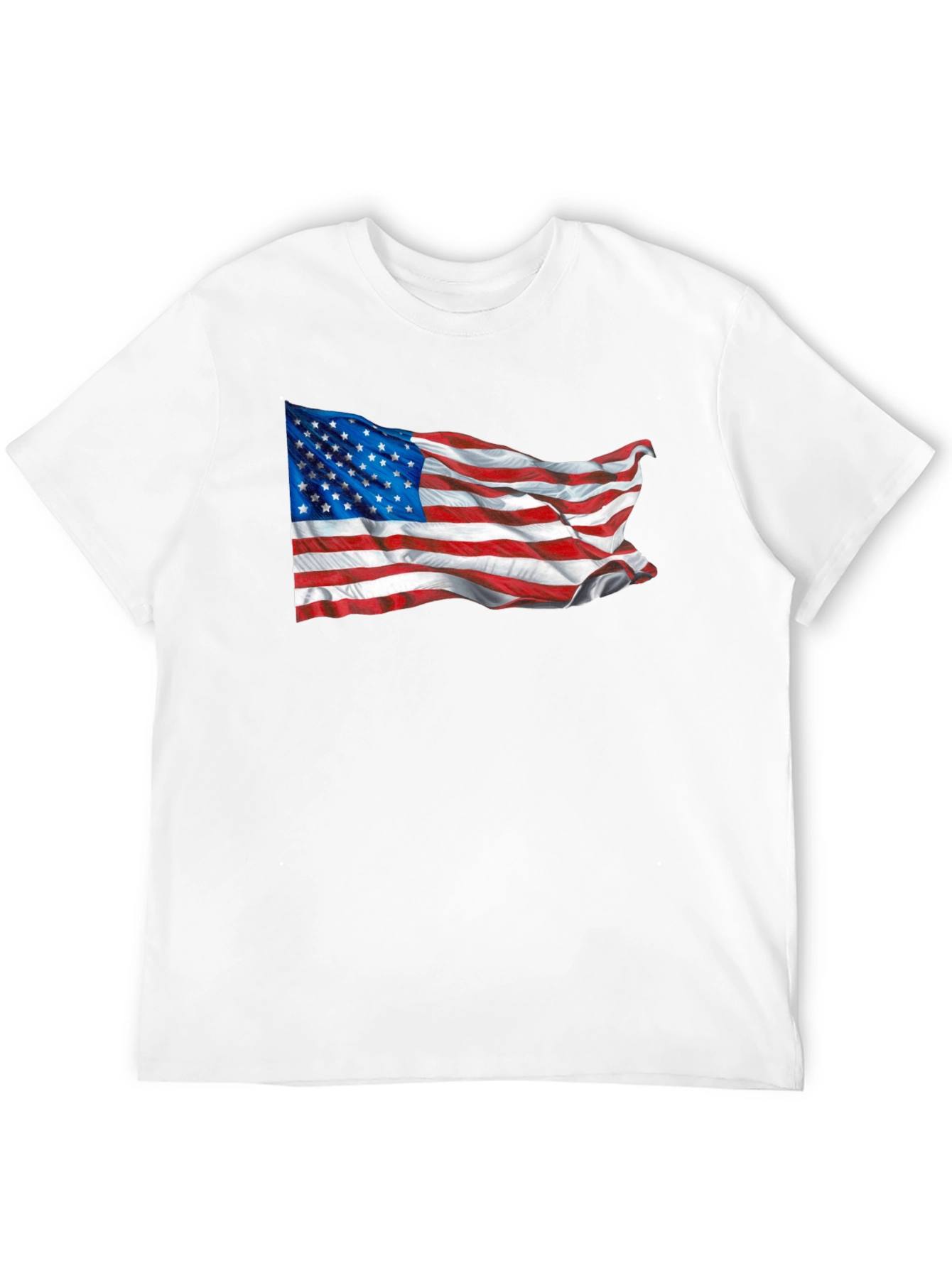 American Flag Black T-Shirt