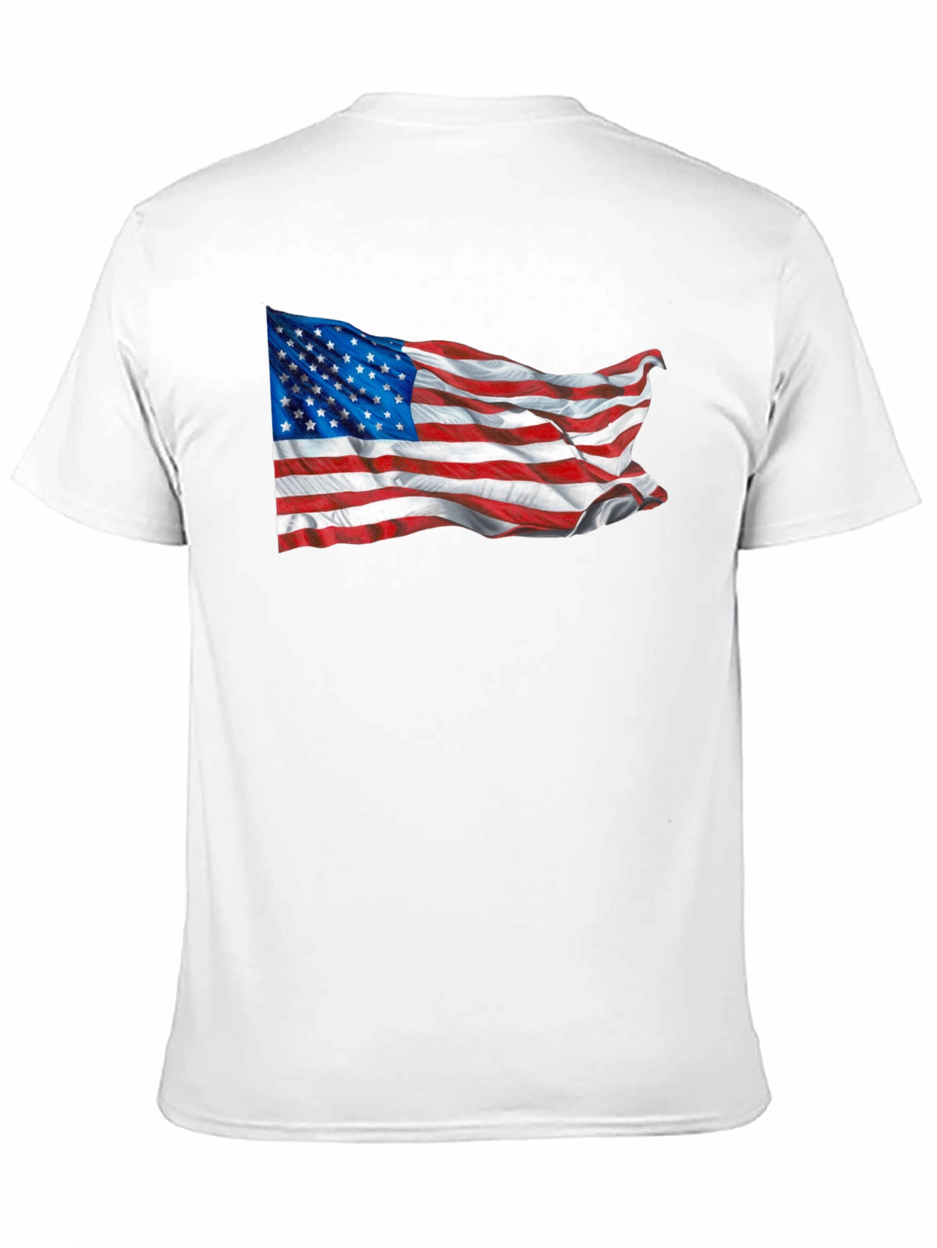American Flag Black T-Shirt