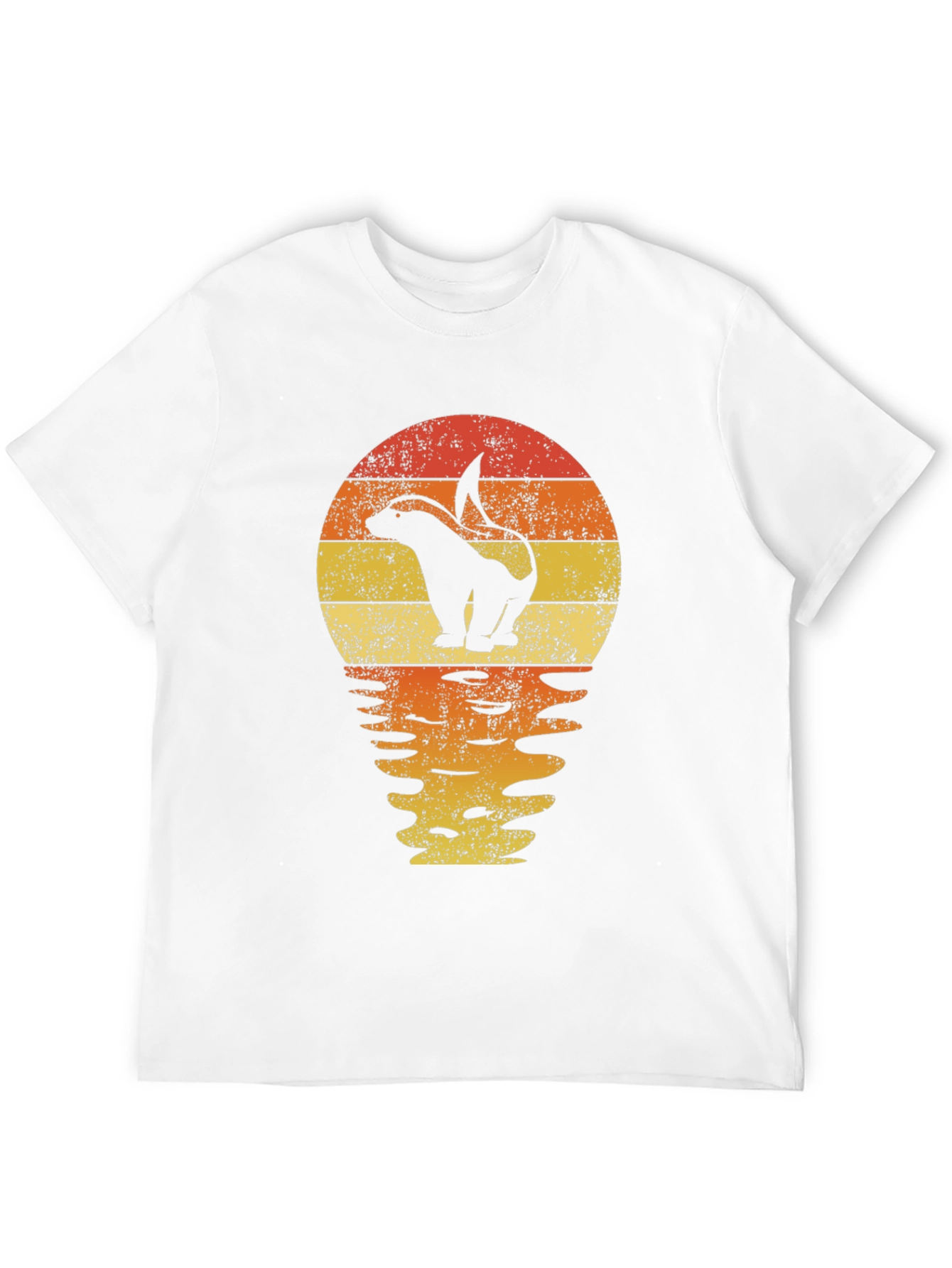 Retro Skunk Sunset T-Shirt