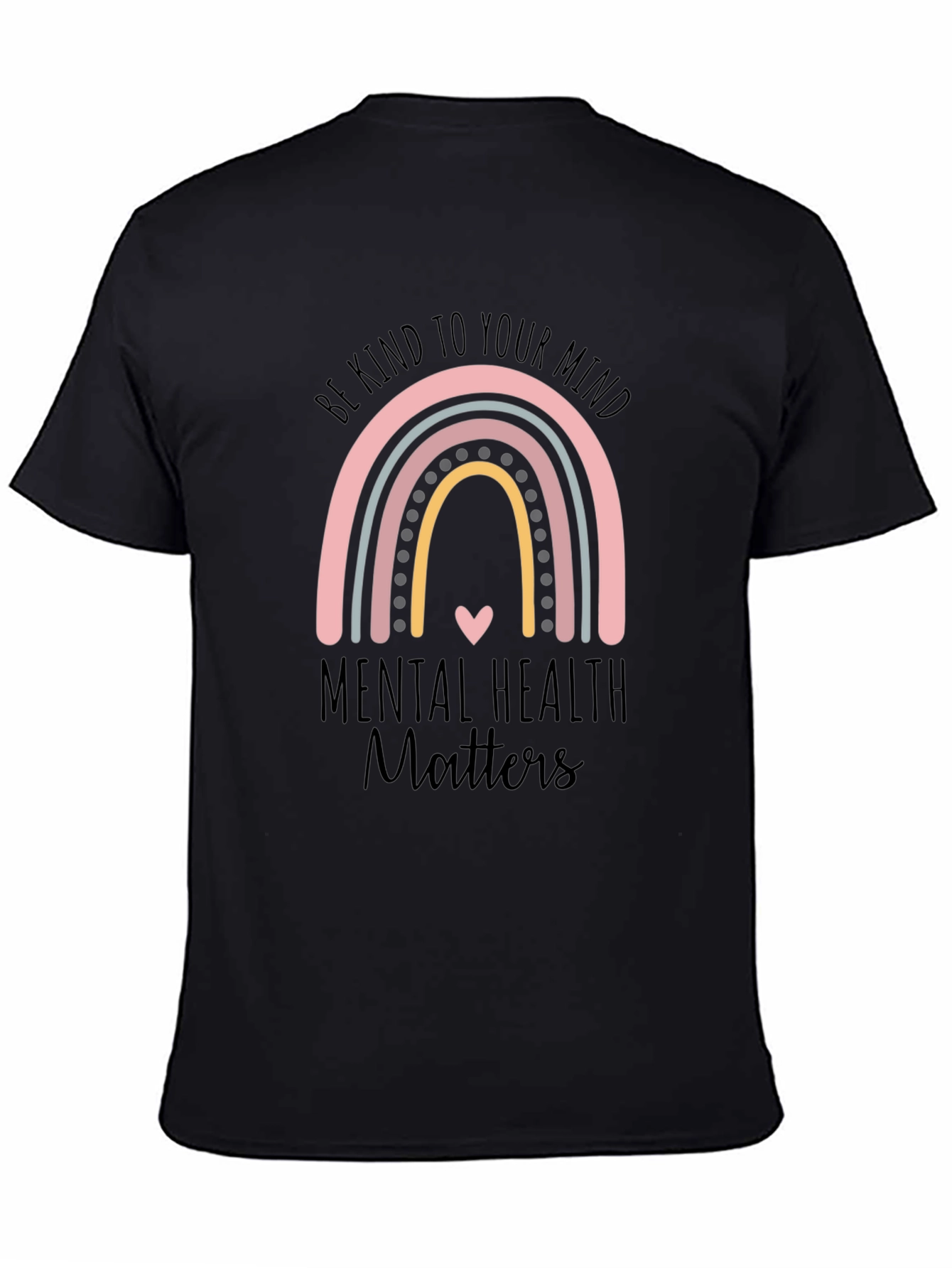 Mental Health Matters Rainbow T-Shirt