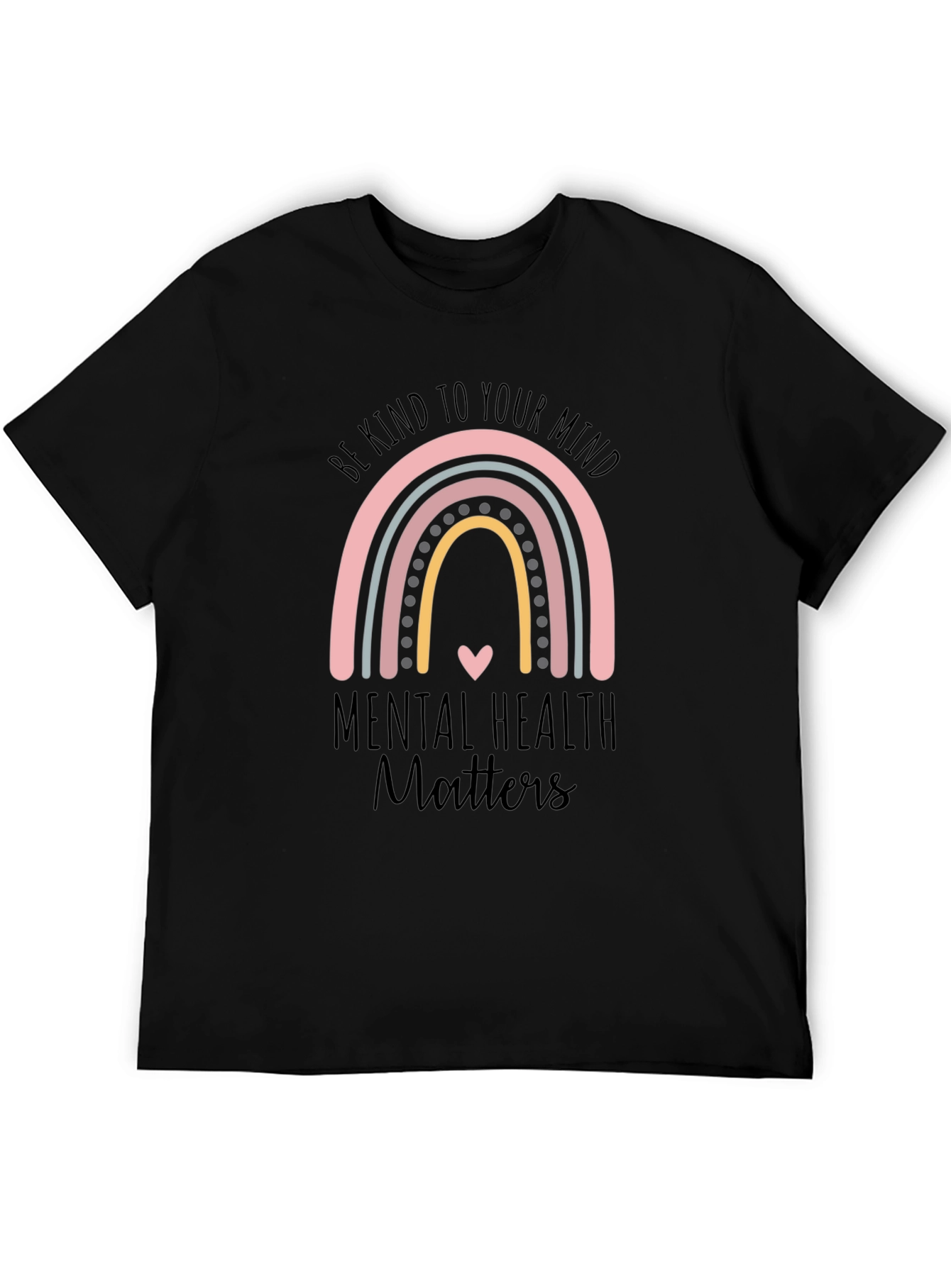 Mental Health Matters Rainbow T-Shirt