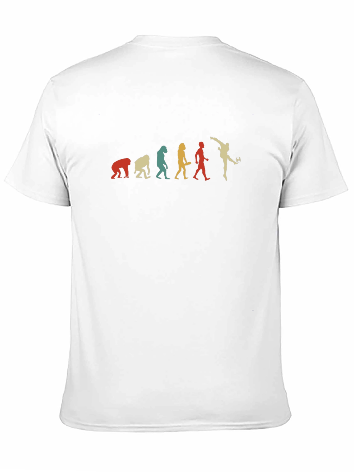 Soccer Evolution Mens Black T-Shirt