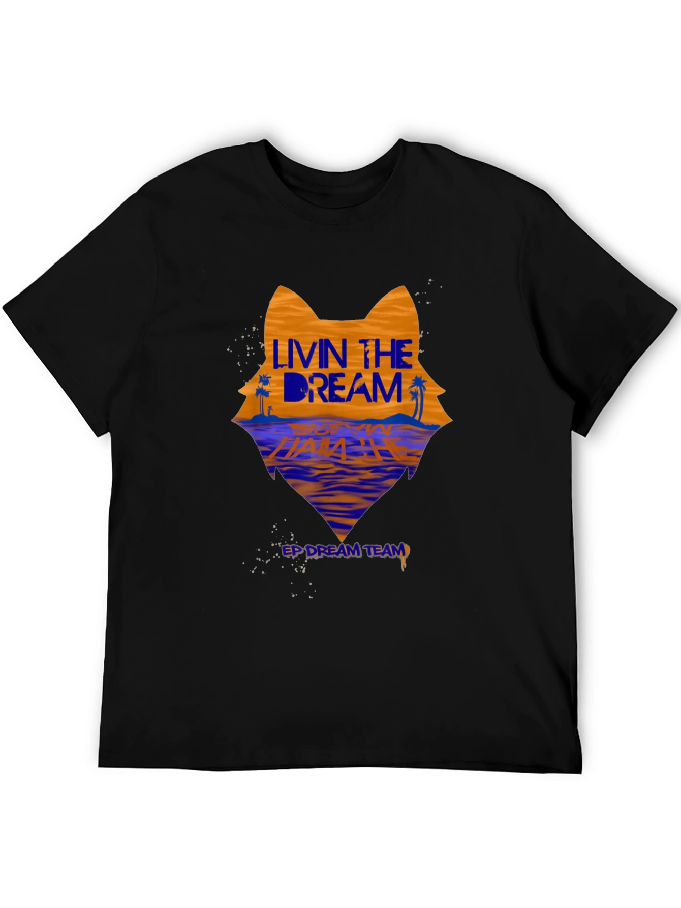 Livin the Dream Graphic Tee - Wolf Beach