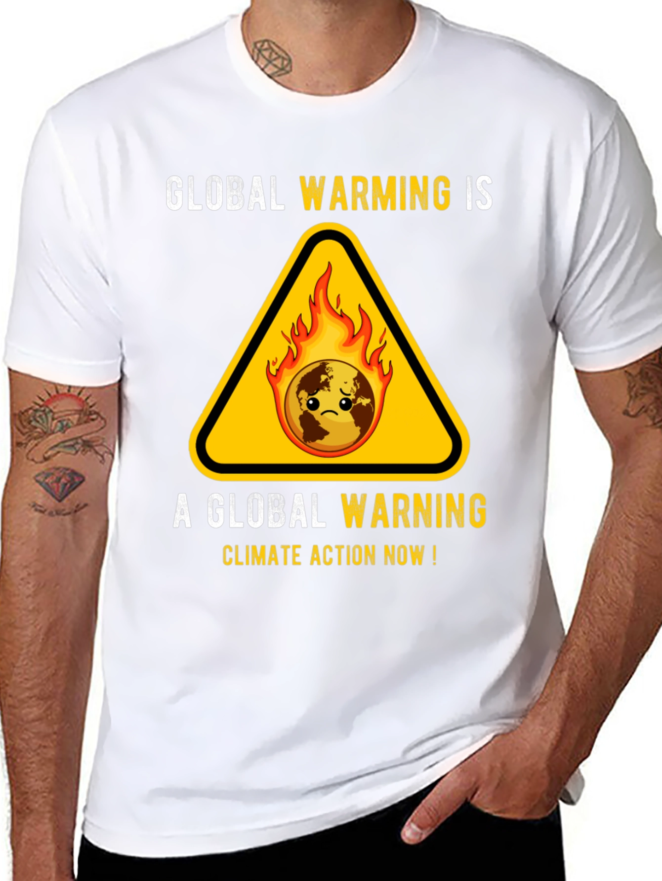 Global Warming Awareness Graphic Tee