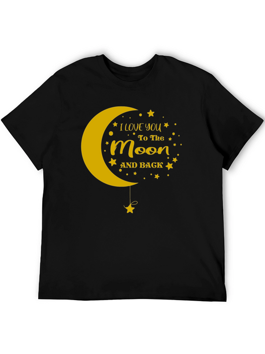 I Love You to The Moon and Back Graphic T-Shirt