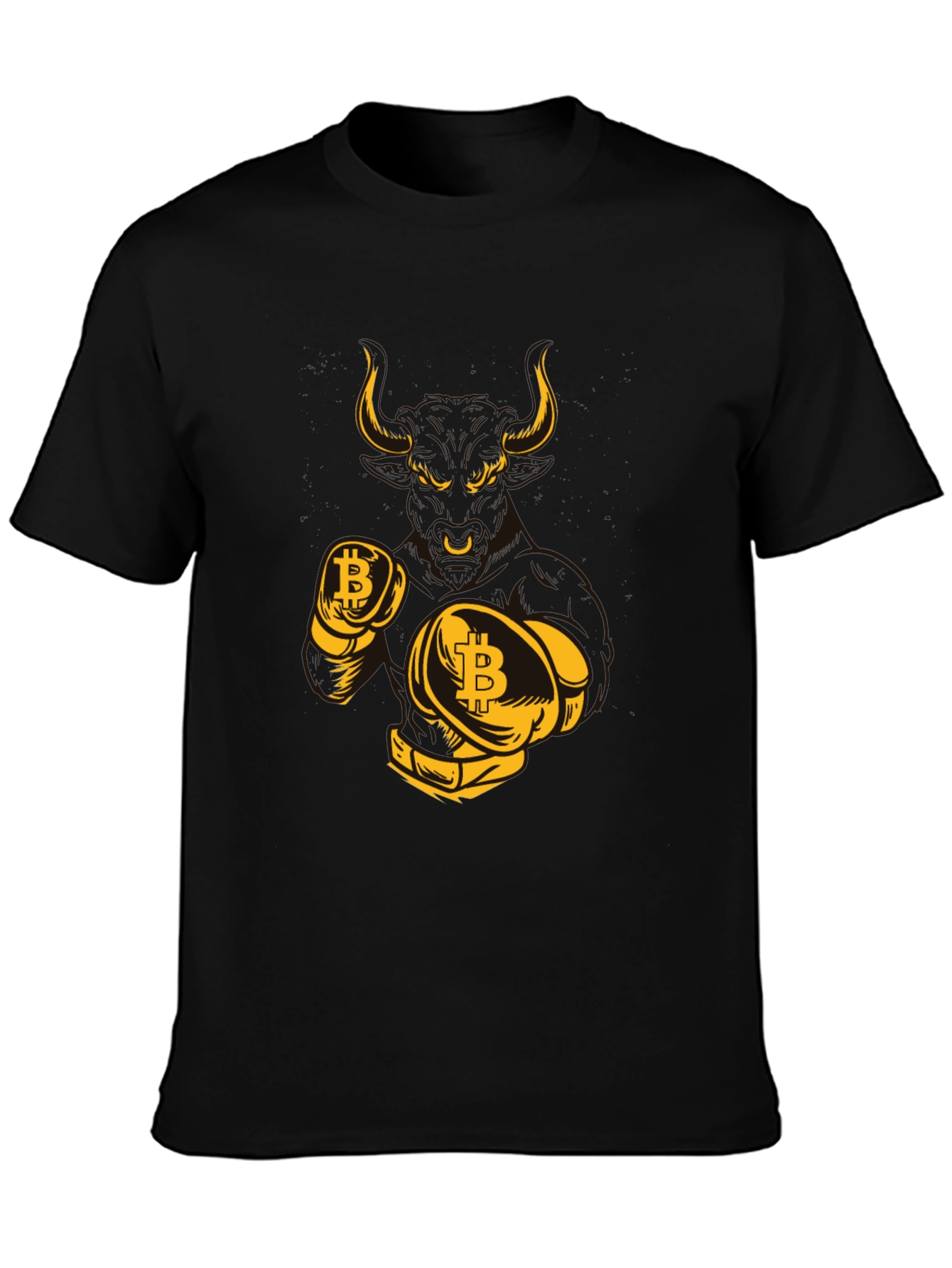 Bitcoin Bull Boxer T-Shirt - Crypto Currency