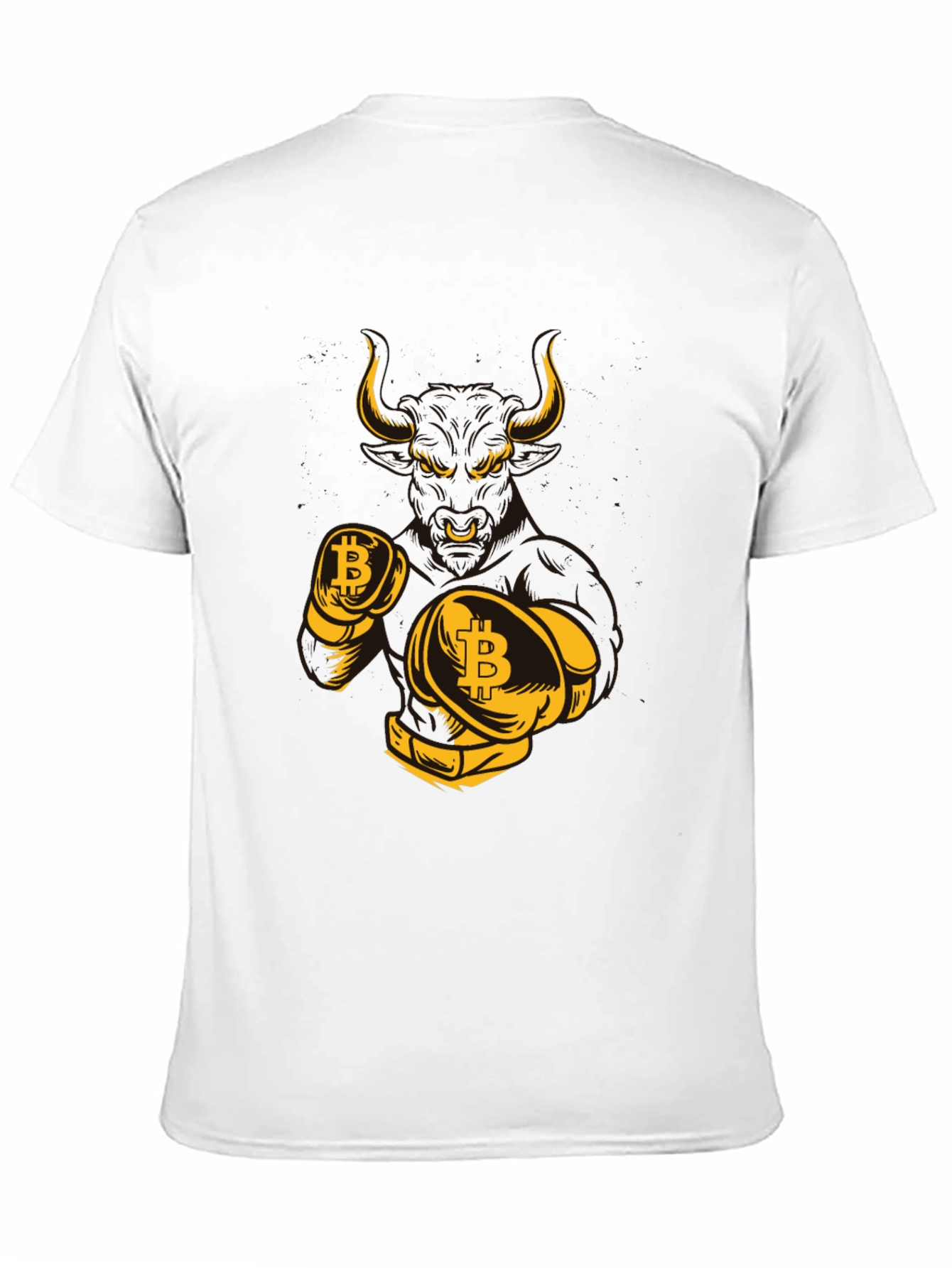 Bitcoin Bull Boxer T-Shirt - Crypto Currency