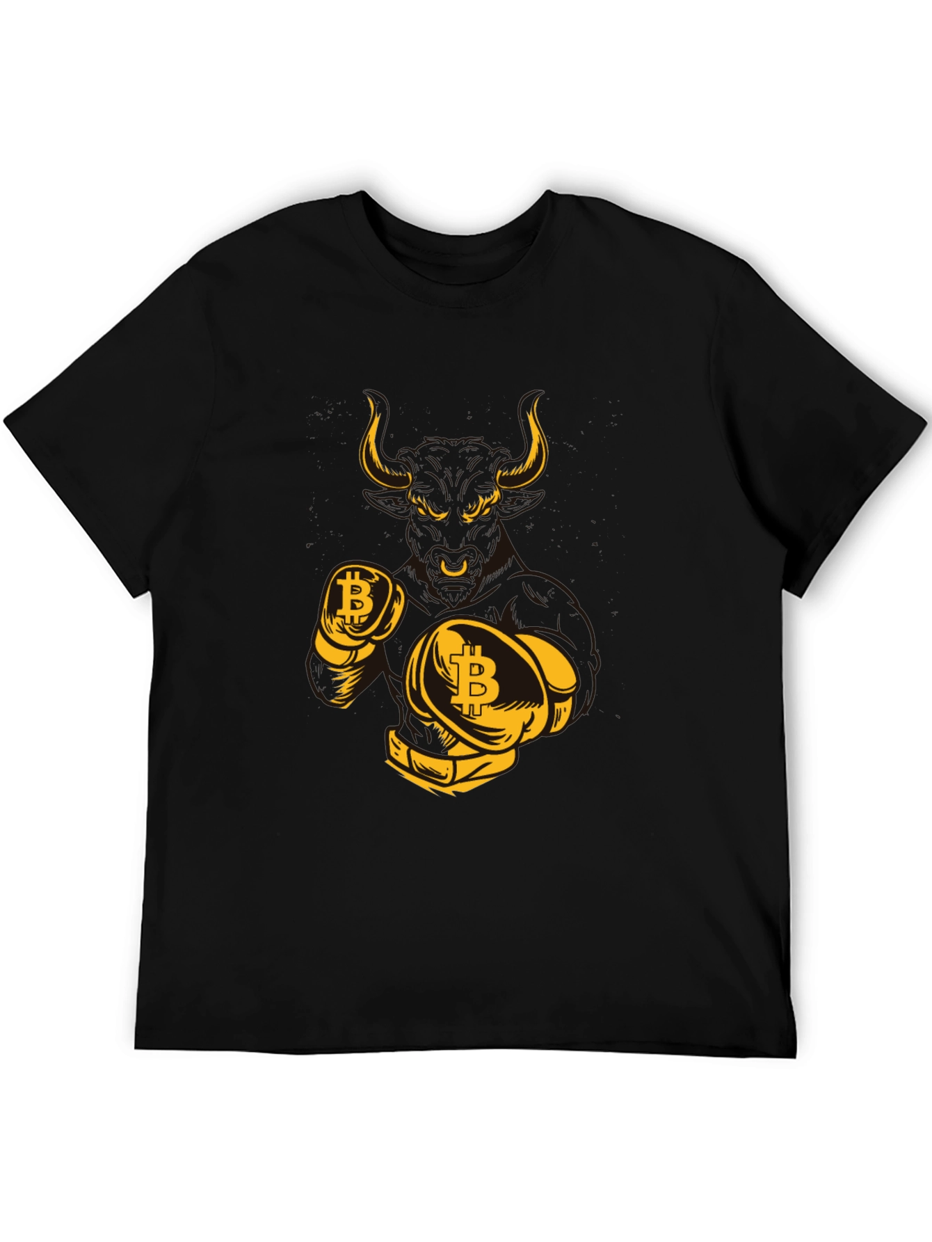 Bitcoin Bull Boxer T-Shirt - Crypto Currency