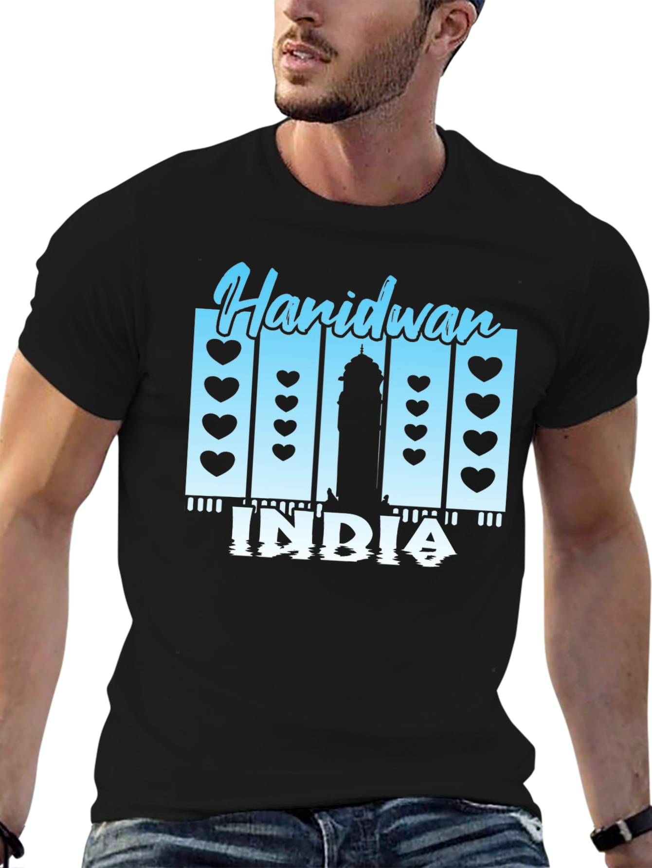 Haridwan India Graphic T-Shirt