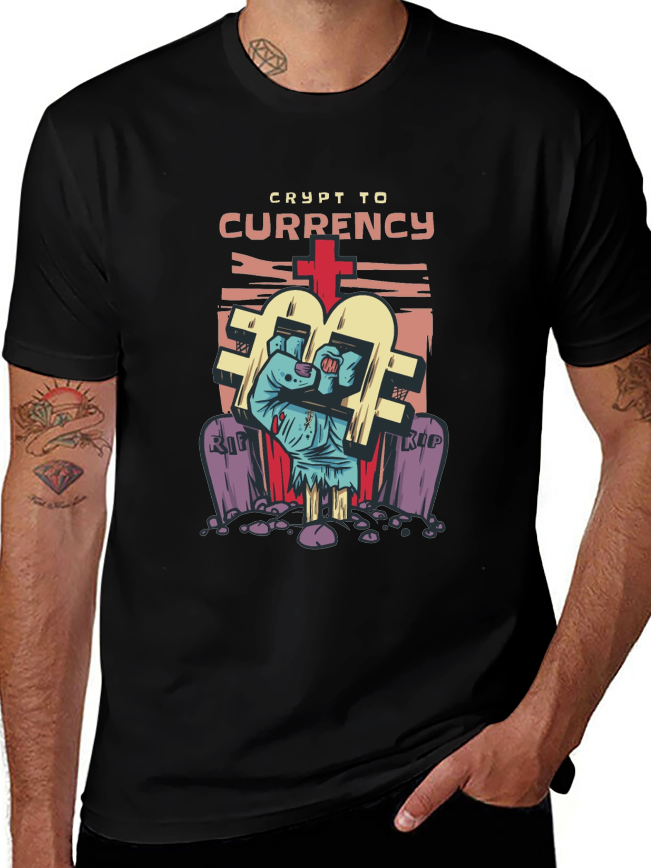 Crypto Currency Zombie T-Shirt