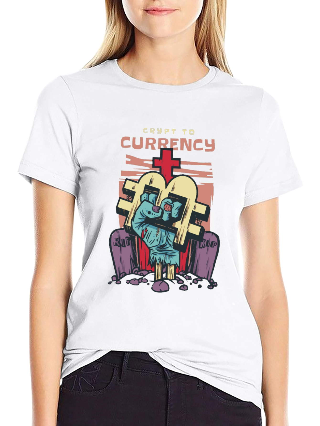 Crypto Currency Zombie T-Shirt