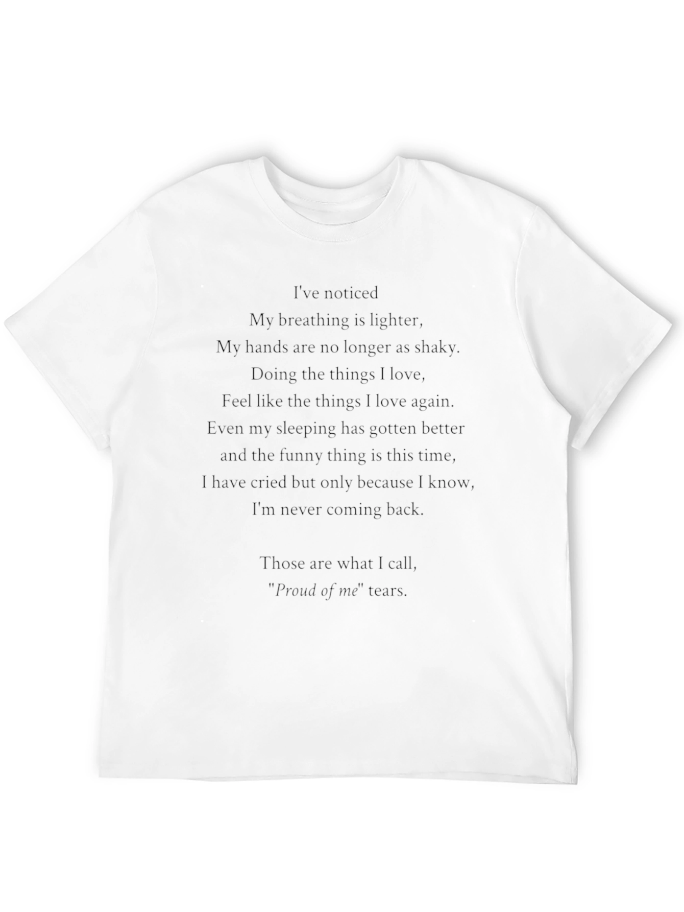 Unique Graphic T-Shirt - Black
