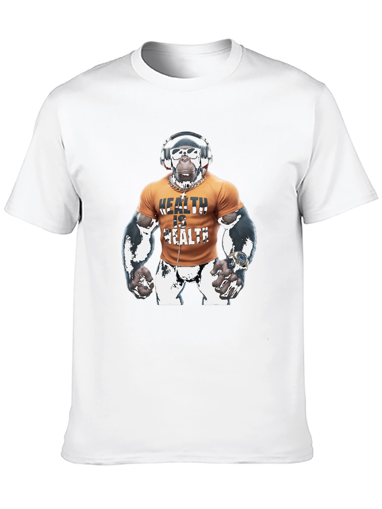 Health is Health Gorilla Graphic T-Shirt