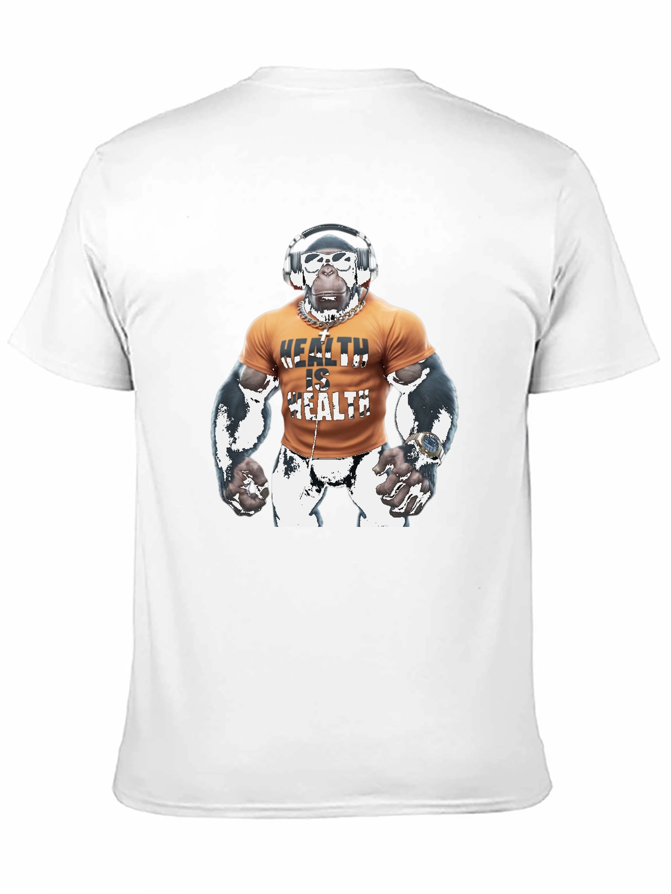Health is Health Gorilla Graphic T-Shirt