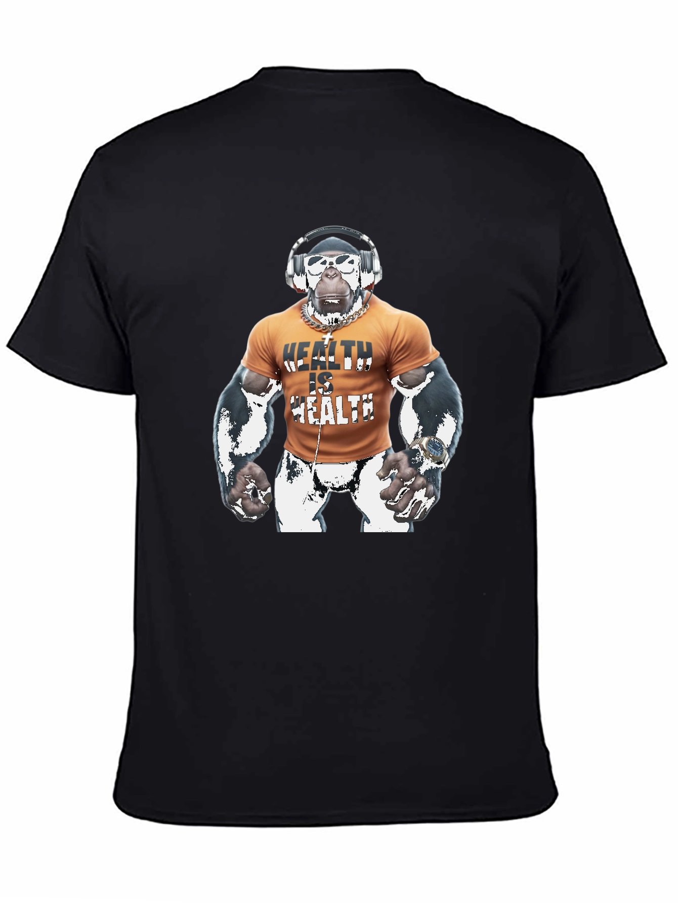 Health is Health Gorilla Graphic T-Shirt