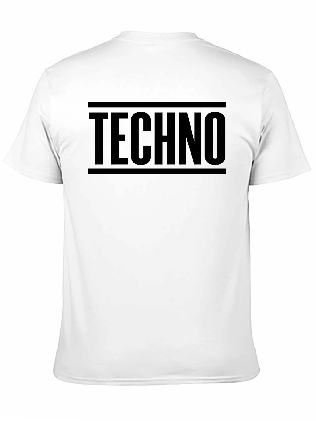 Techno Music T-Shirt - Black Graphic Tee