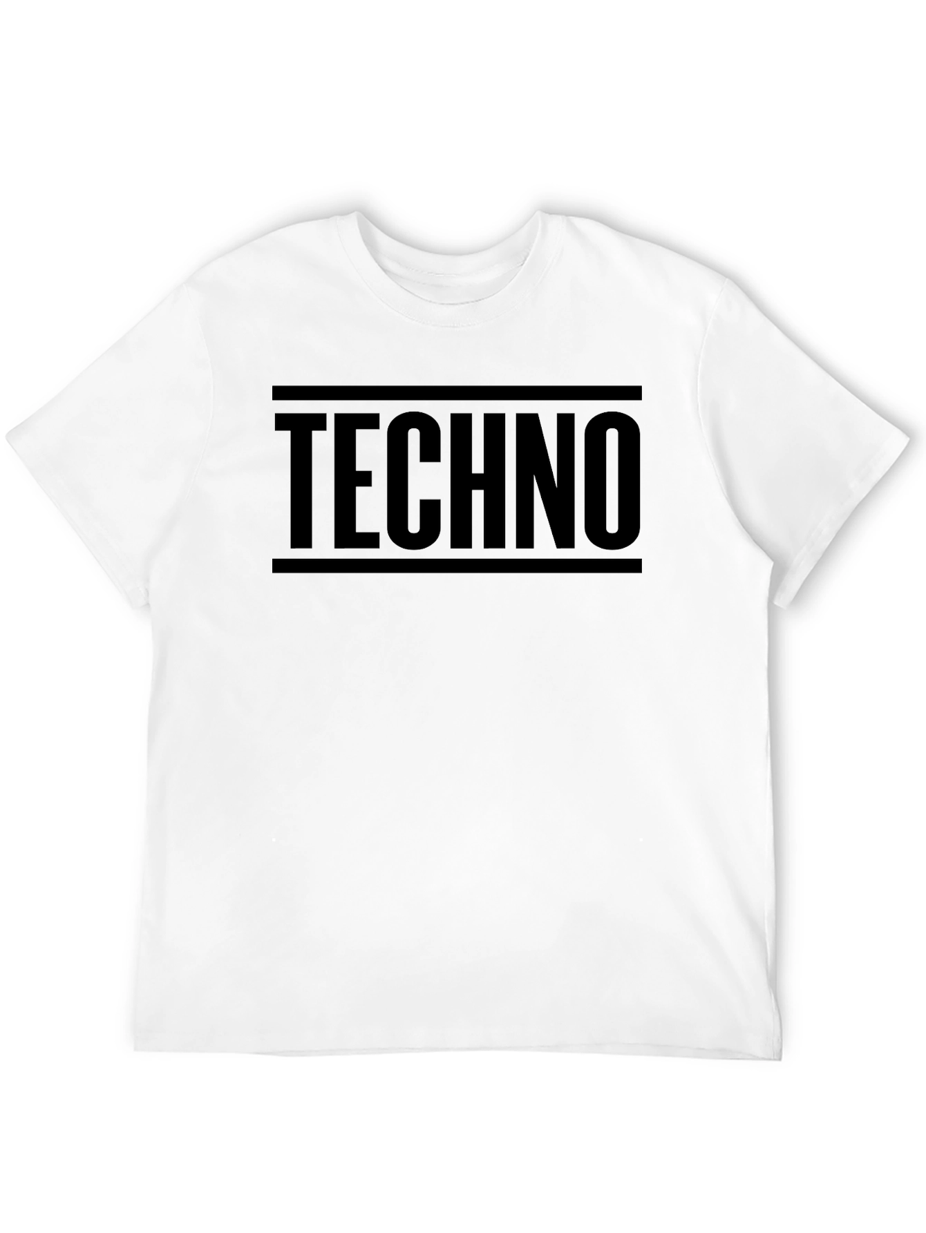 Techno Music T-Shirt - Black Graphic Tee