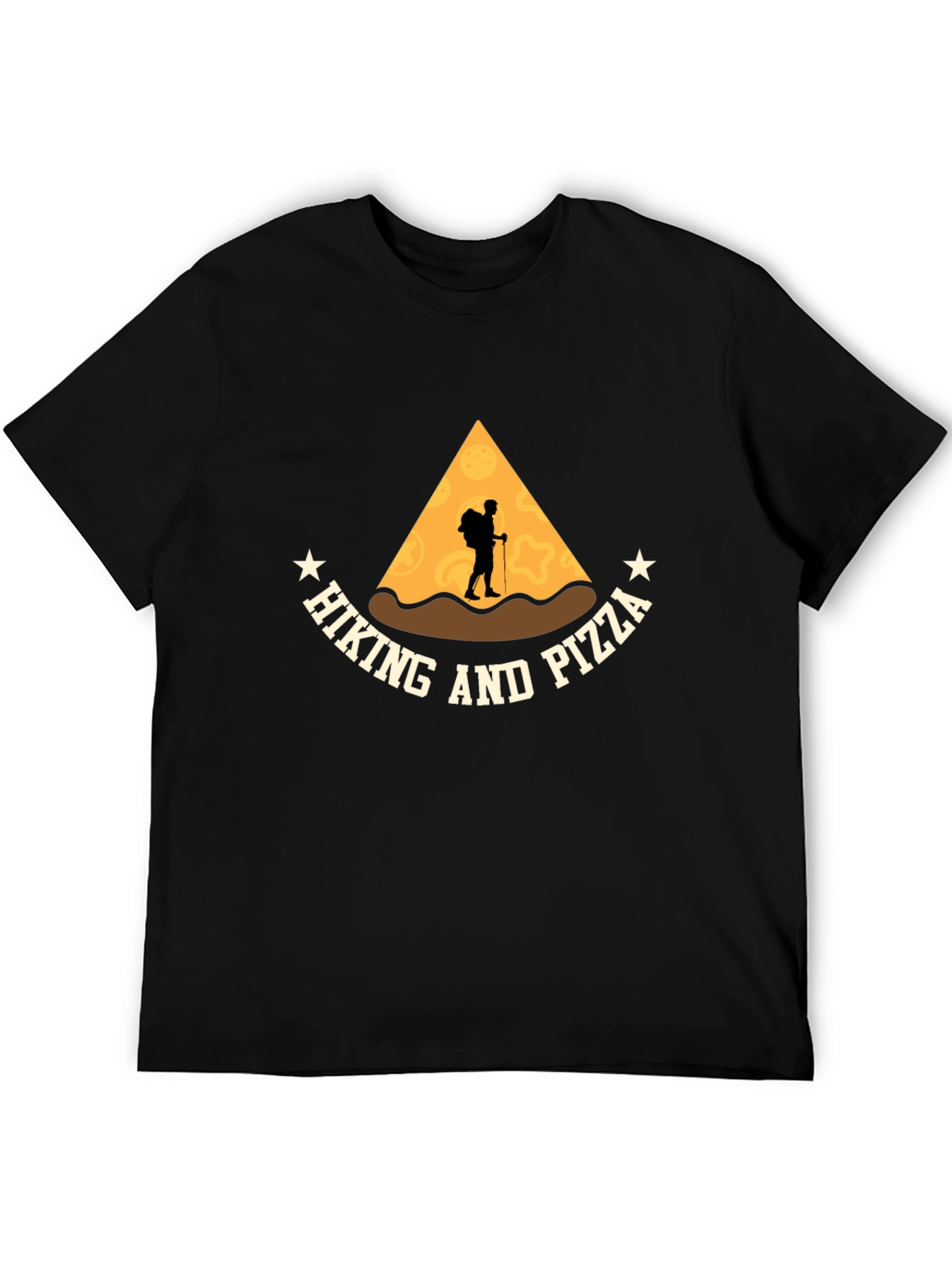 Hiking and Pizza Graphic Tee