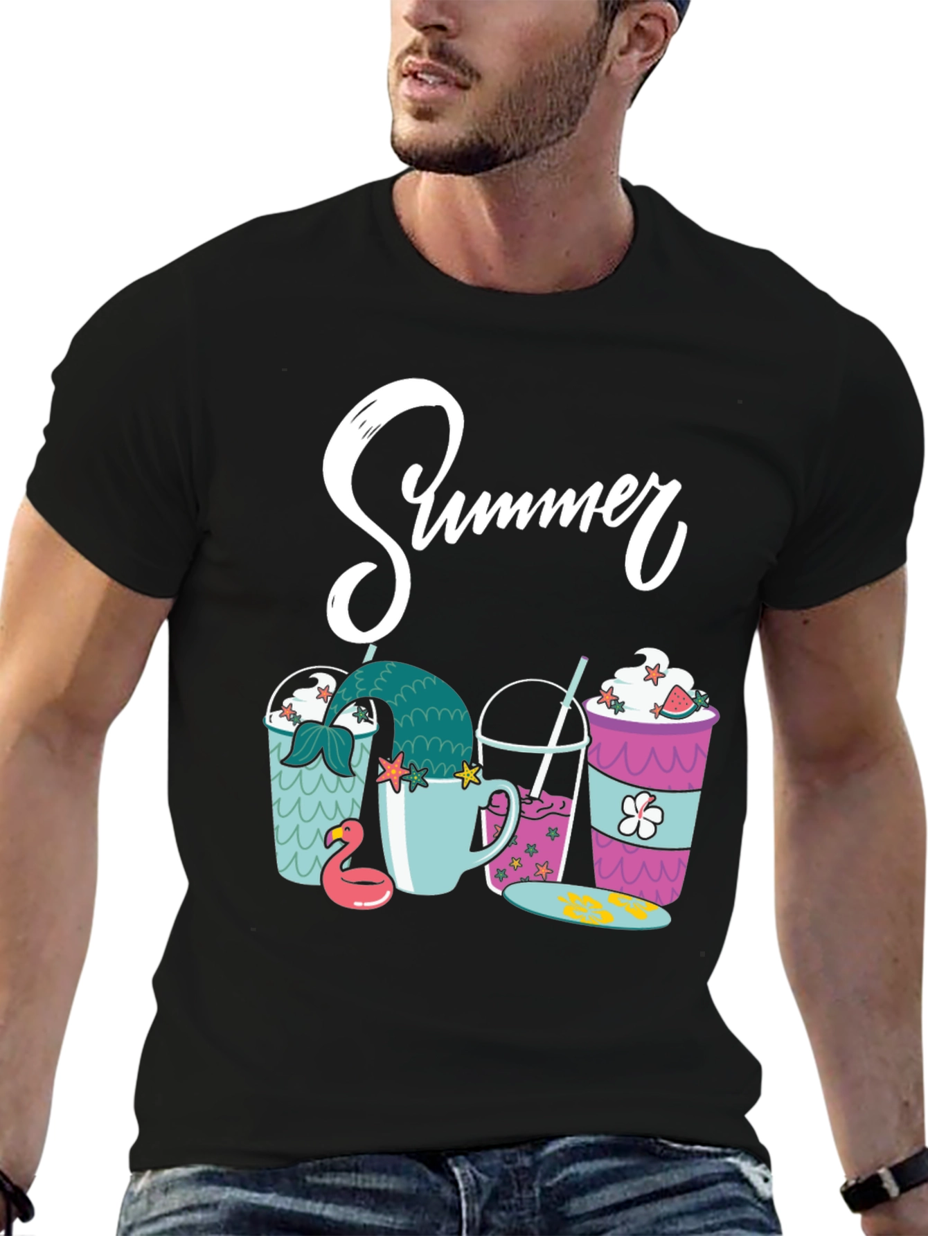 Summer Drink Graphic Tee