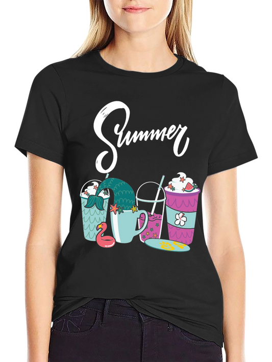 Summer Drink Graphic Tee