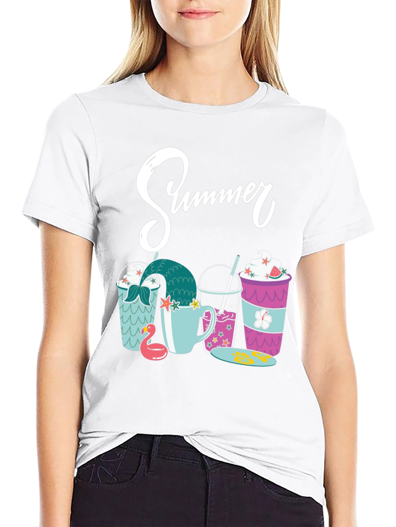 Summer Drink Graphic Tee
