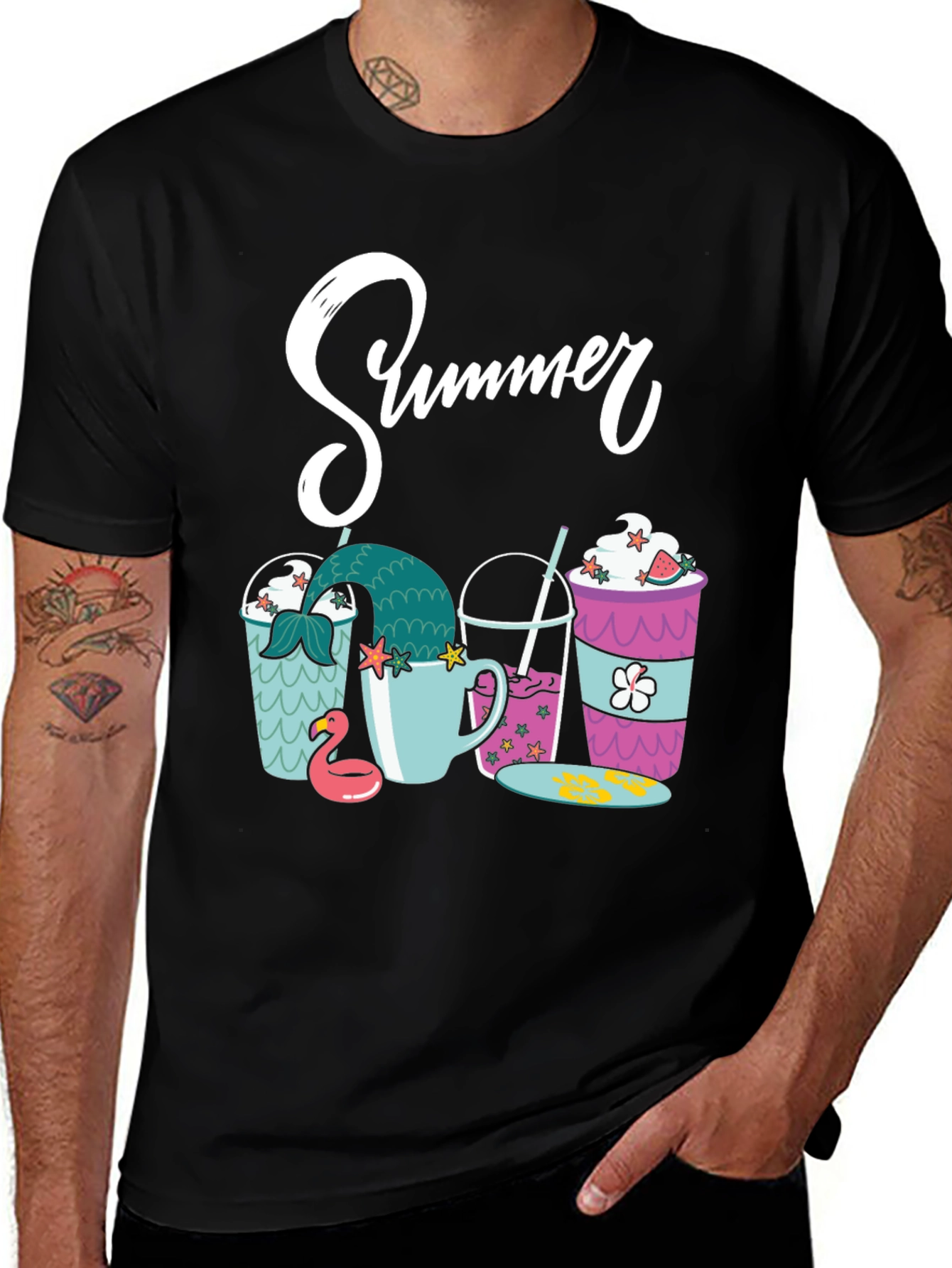 Summer Drink Graphic Tee