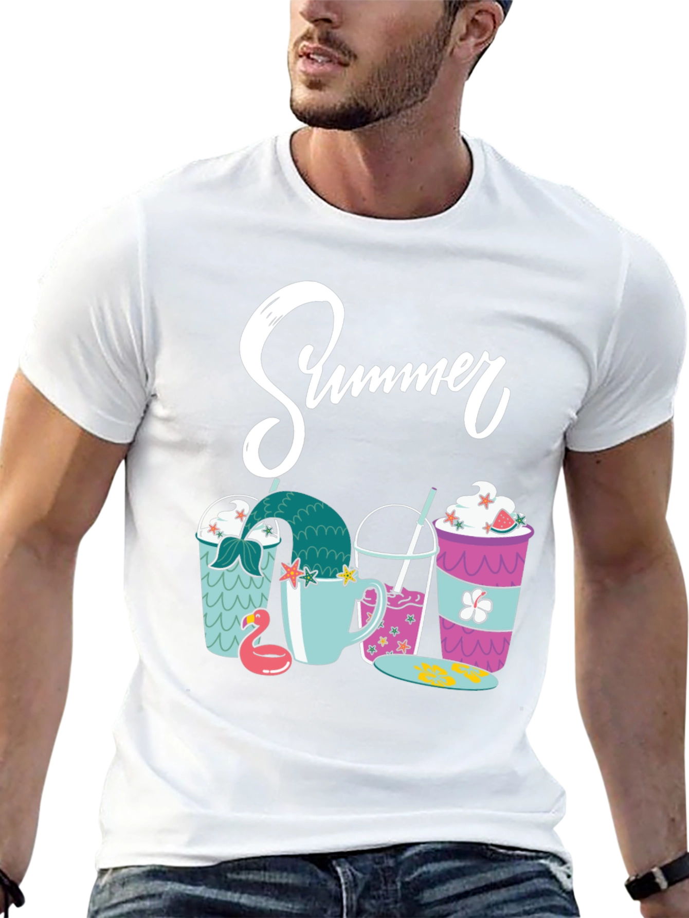 Summer Drink Graphic Tee