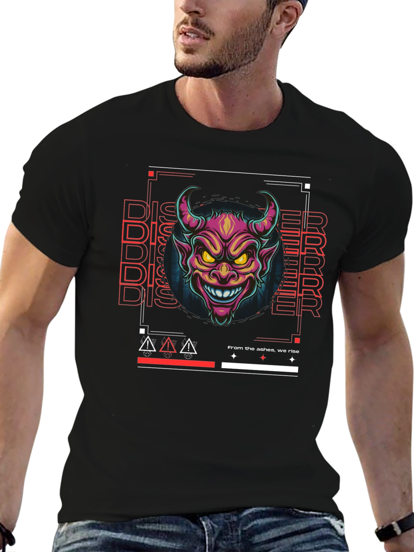 Disorder Devil Graphic Tee - Rise From Ashes