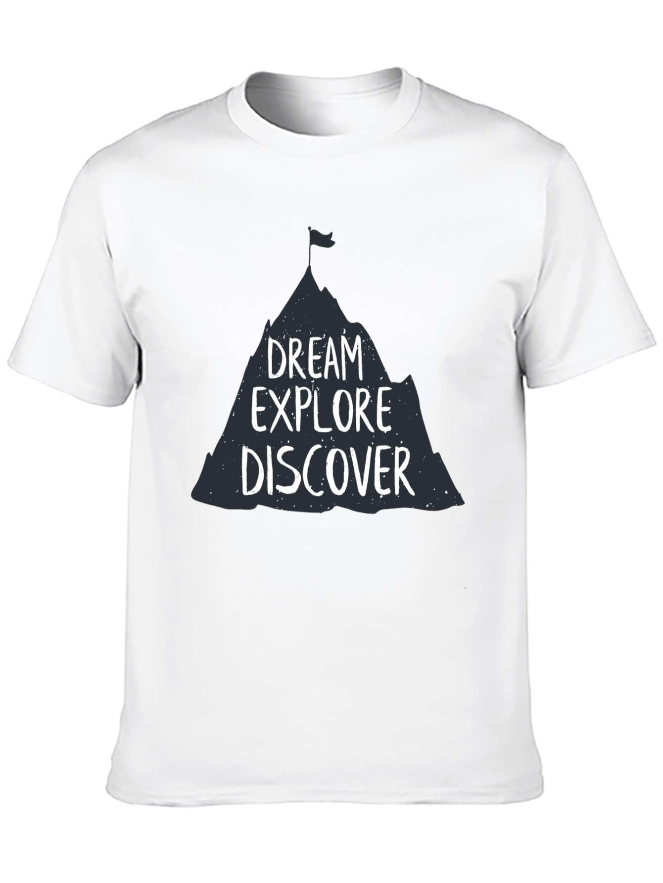 Dream Explore Discover Graphic Tee - Adventure Awaits