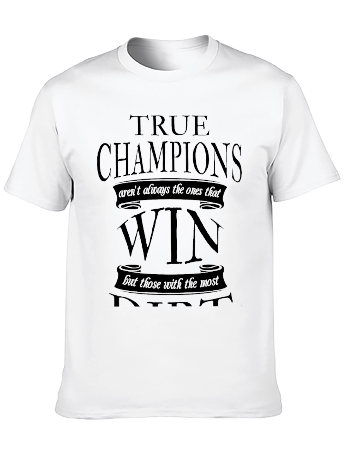 True Champions Black Graphic T-Shirt