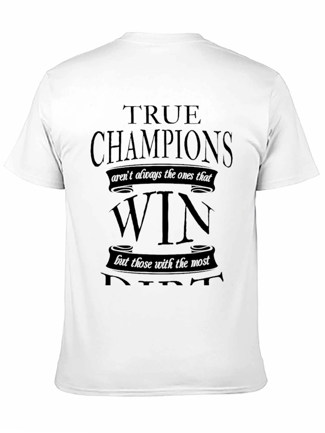 True Champions Black Graphic T-Shirt