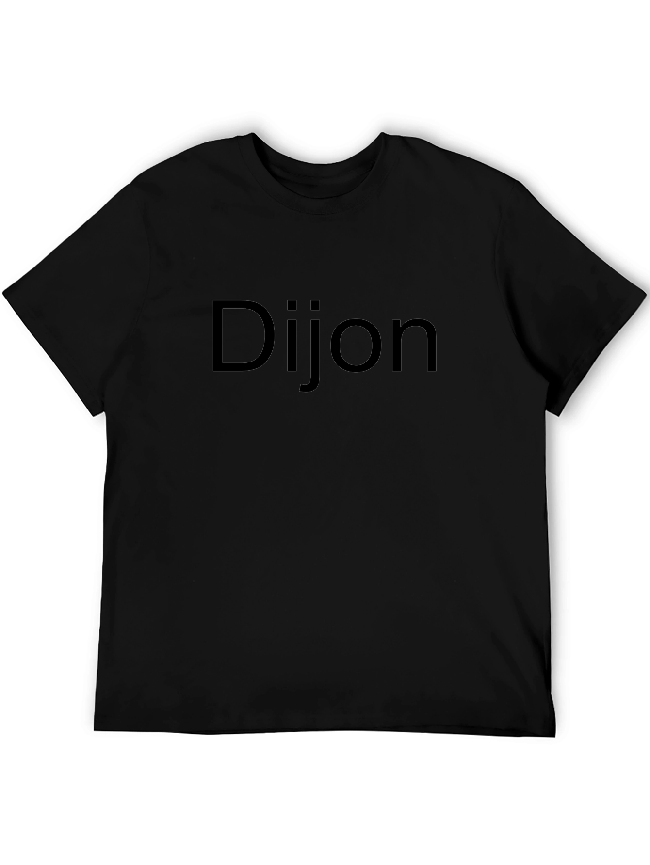 Dijon Tee - Stylish Black T-Shirt