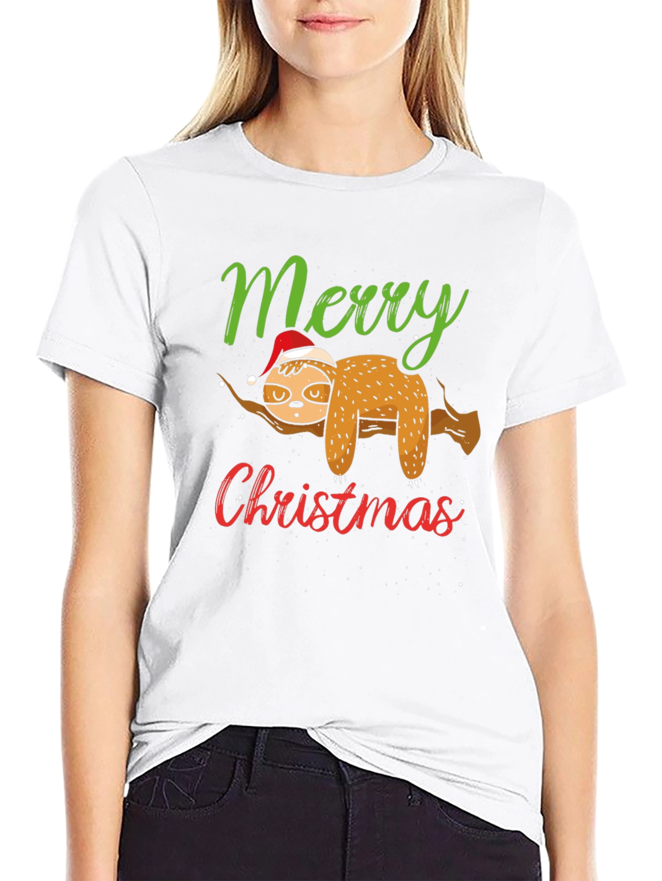 Merry Christmas Sloth T-Shirt