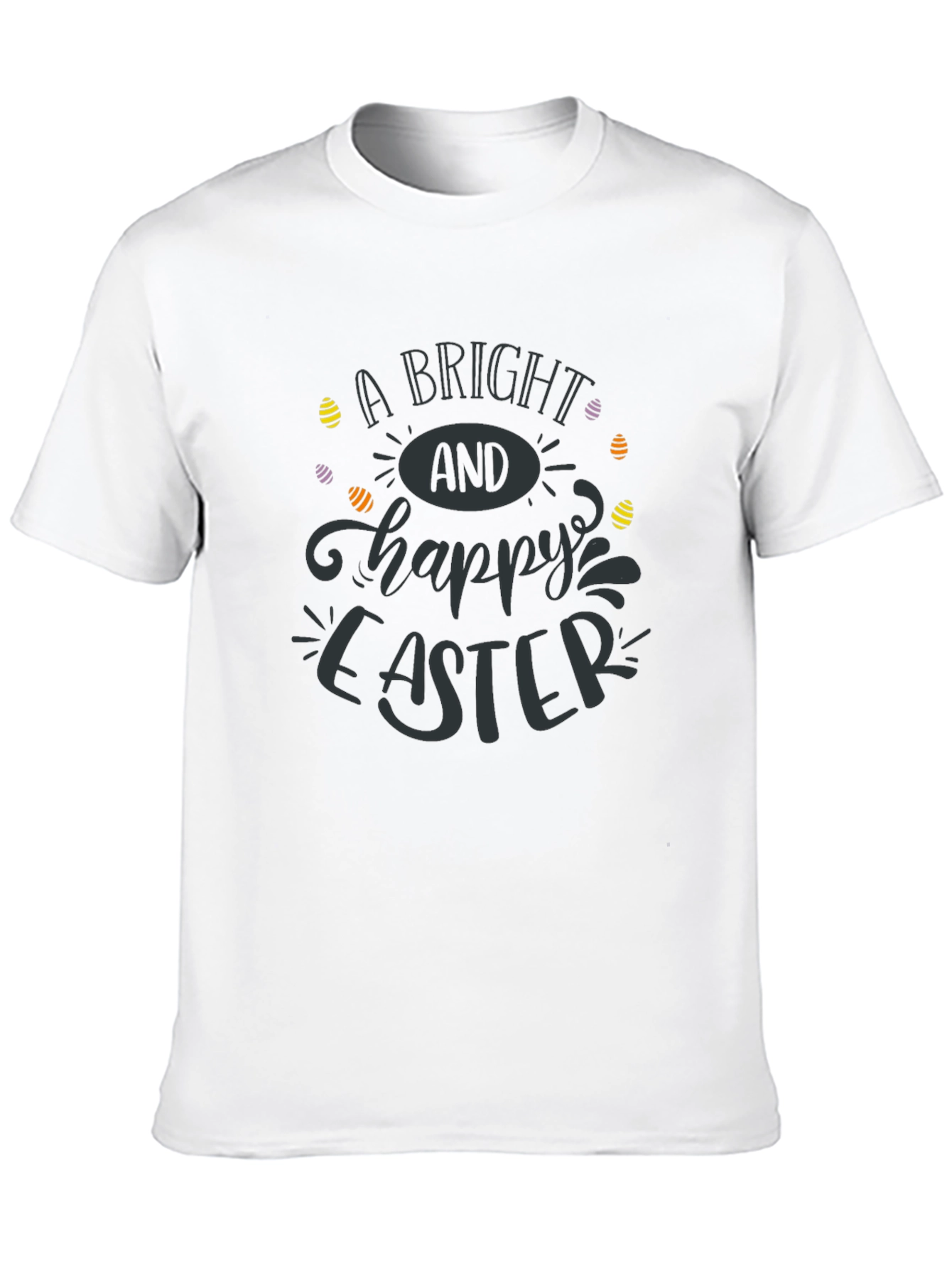 Bright Happy Easter Graphic Tee