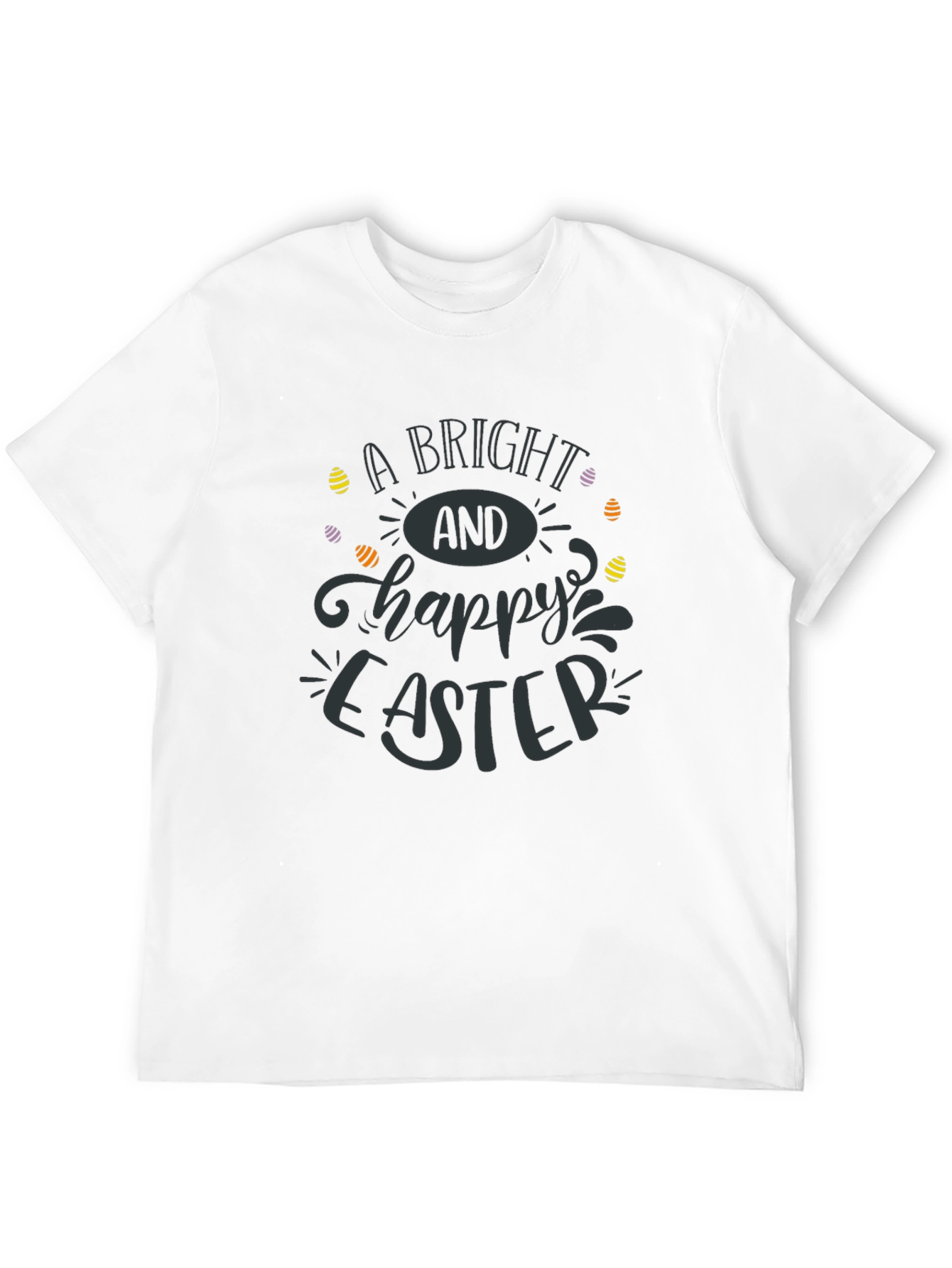 Bright Happy Easter Graphic Tee