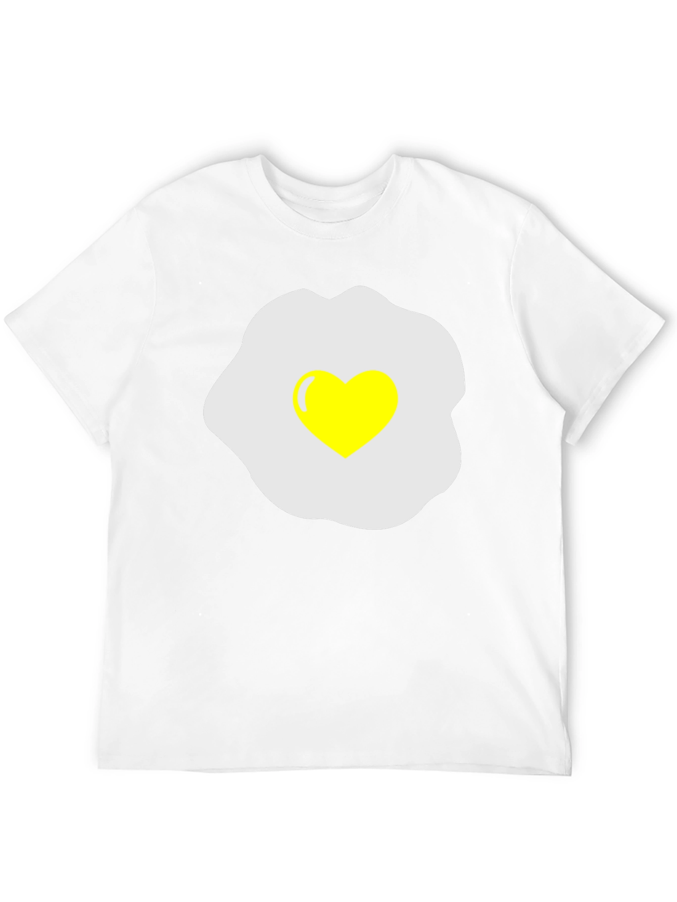 Heart Egg T-Shirt - Sunny Side Up Love!