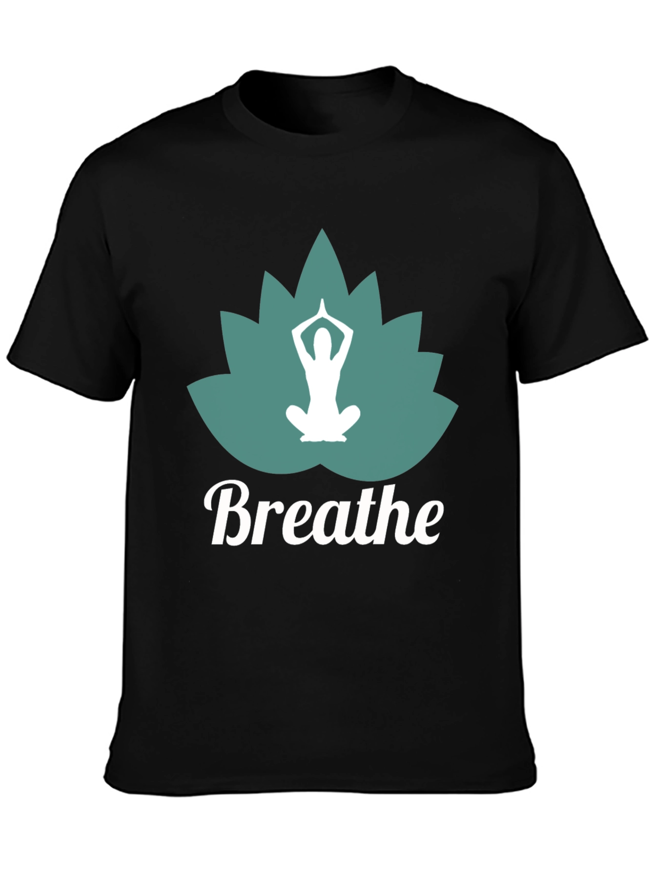 Yoga Breathe T-Shirt: Meditative Style