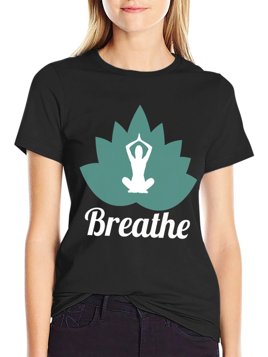 Yoga Breathe T-Shirt: Meditative Style