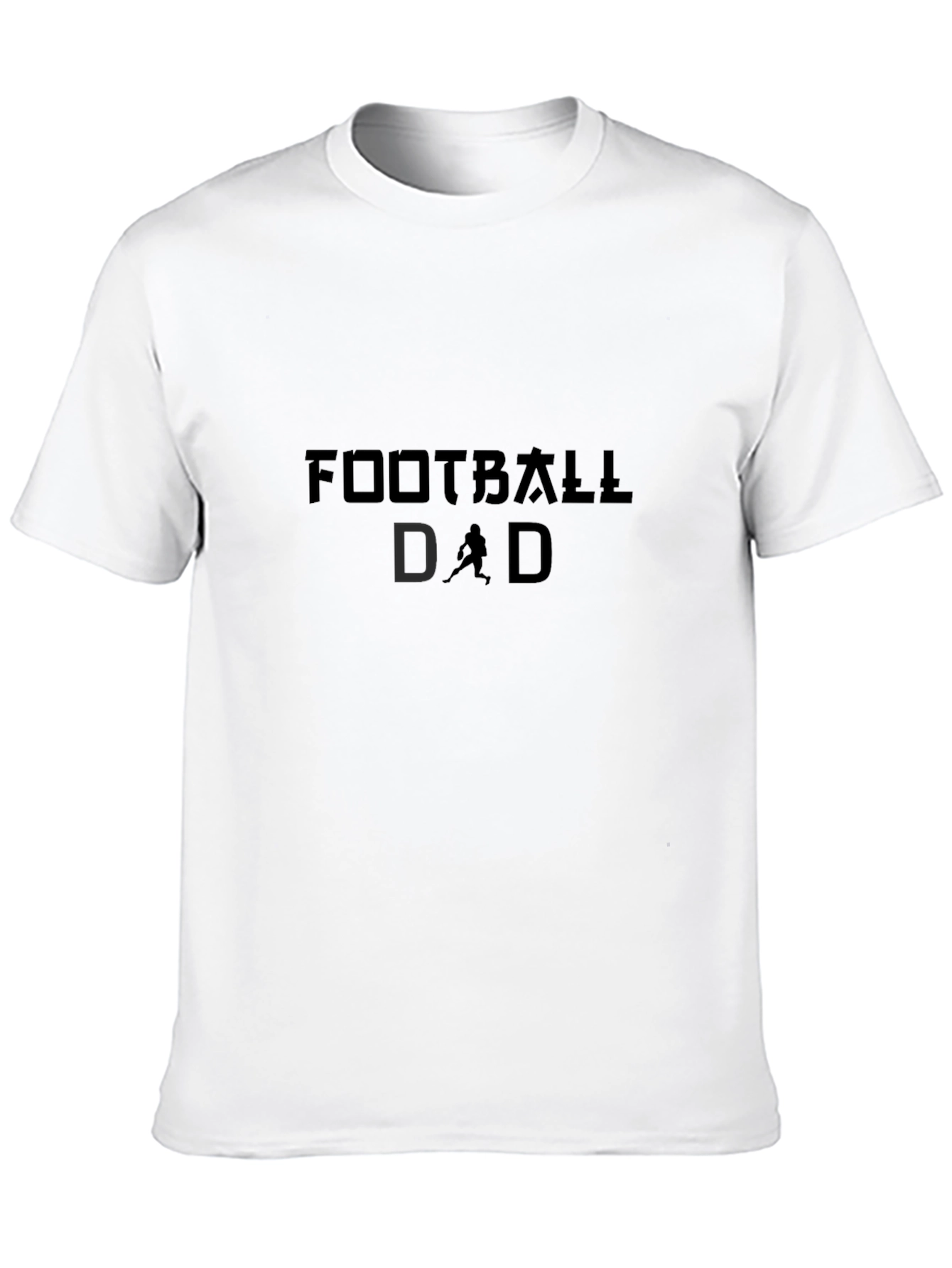 Football Dad Graphic Tee - Black
